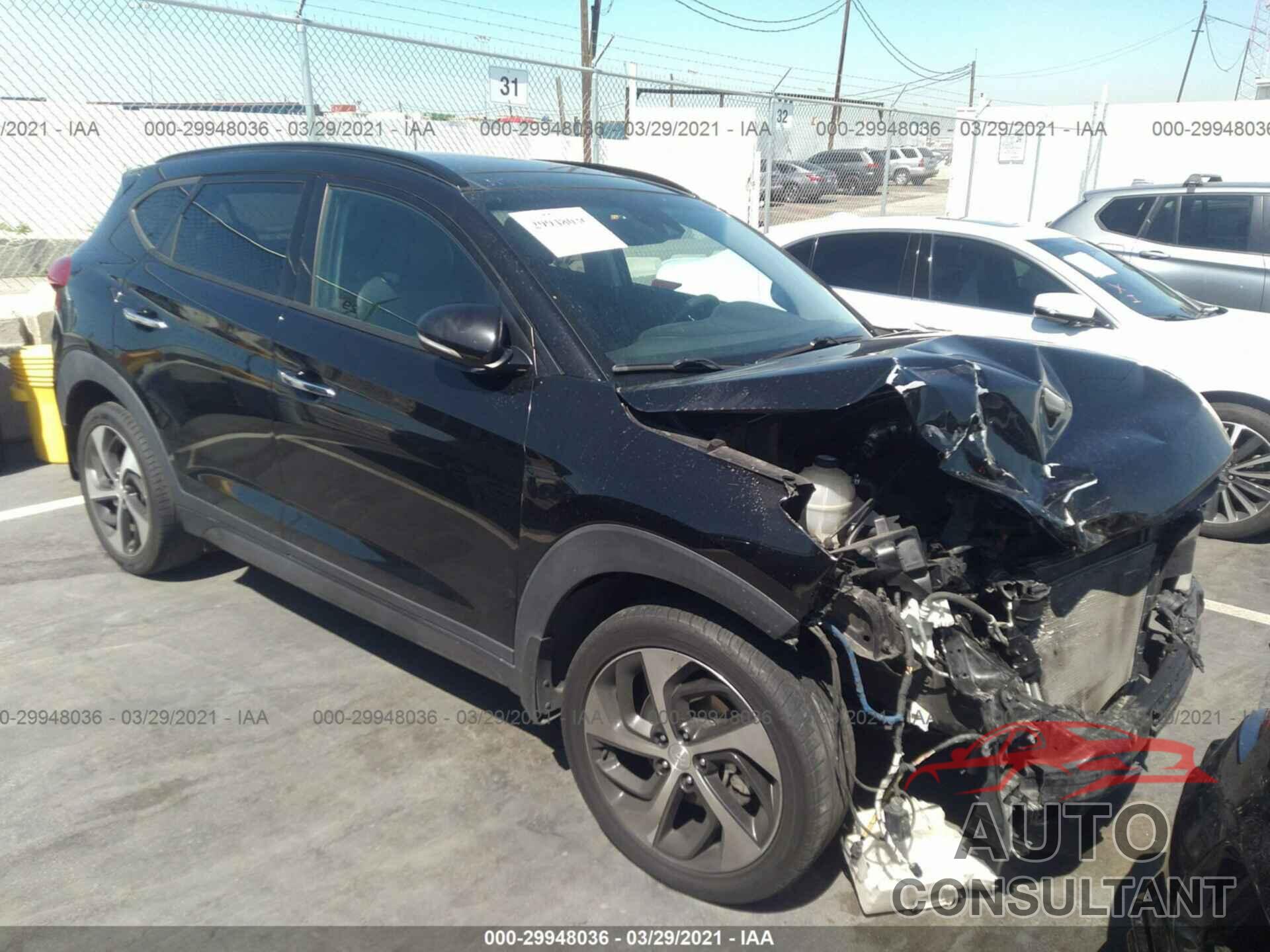 HYUNDAI TUCSON 2016 - KM8J33A26GU245817
