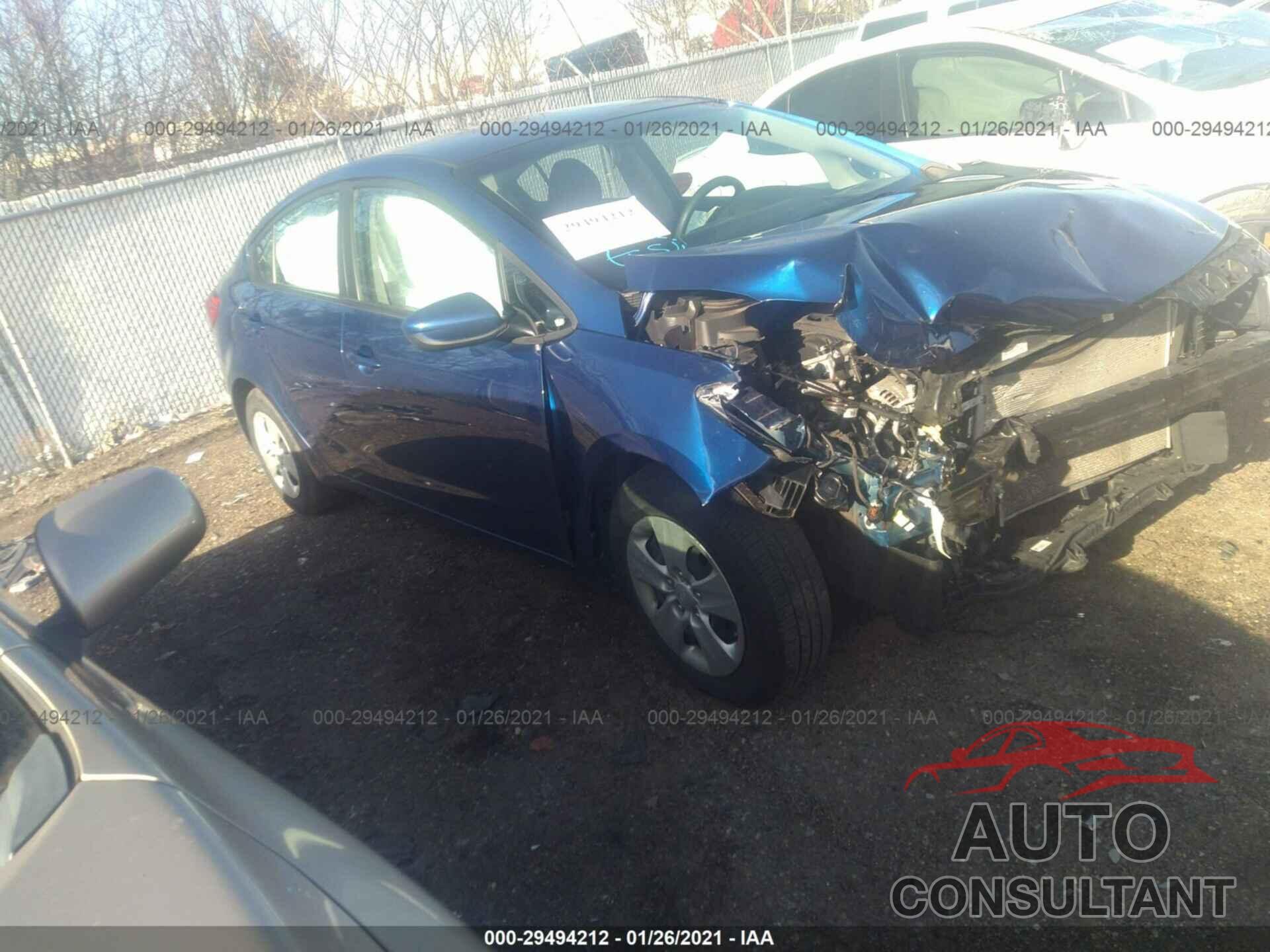 KIA FORTE 2018 - 3KPFK4A76JE258457