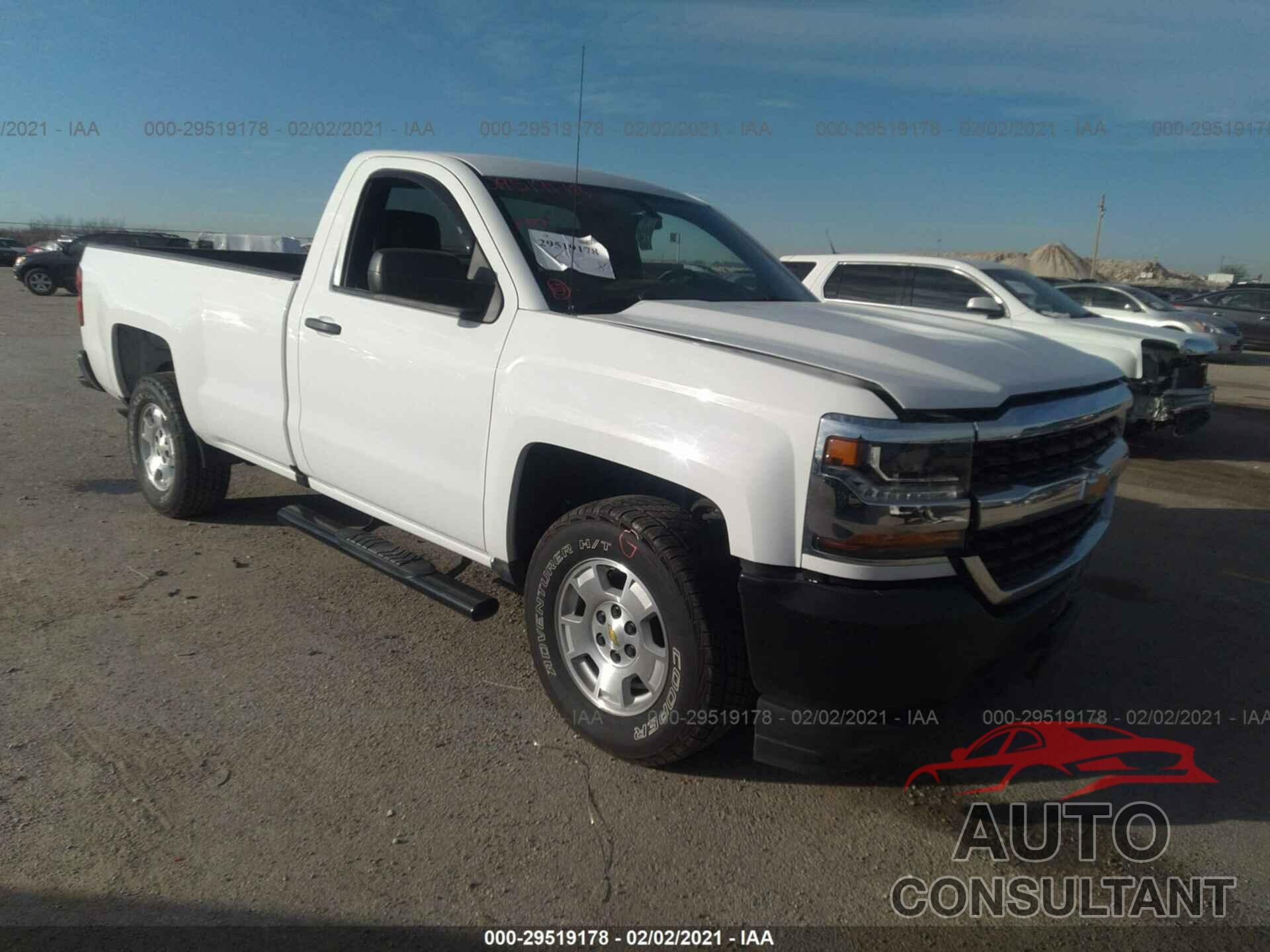 CHEVROLET SILVERADO 1500 2018 - 1GCNCNEC9JZ126934
