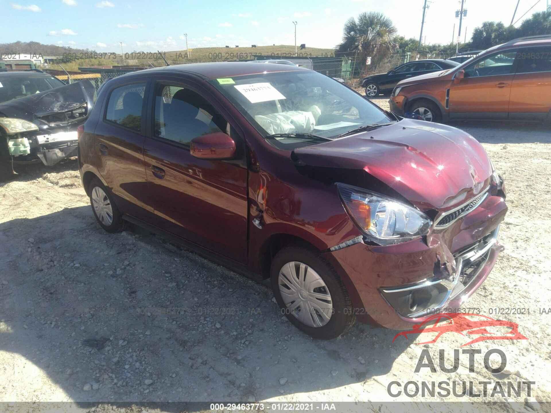 MITSUBISHI MIRAGE 2020 - ML32A3HJ0LH010654