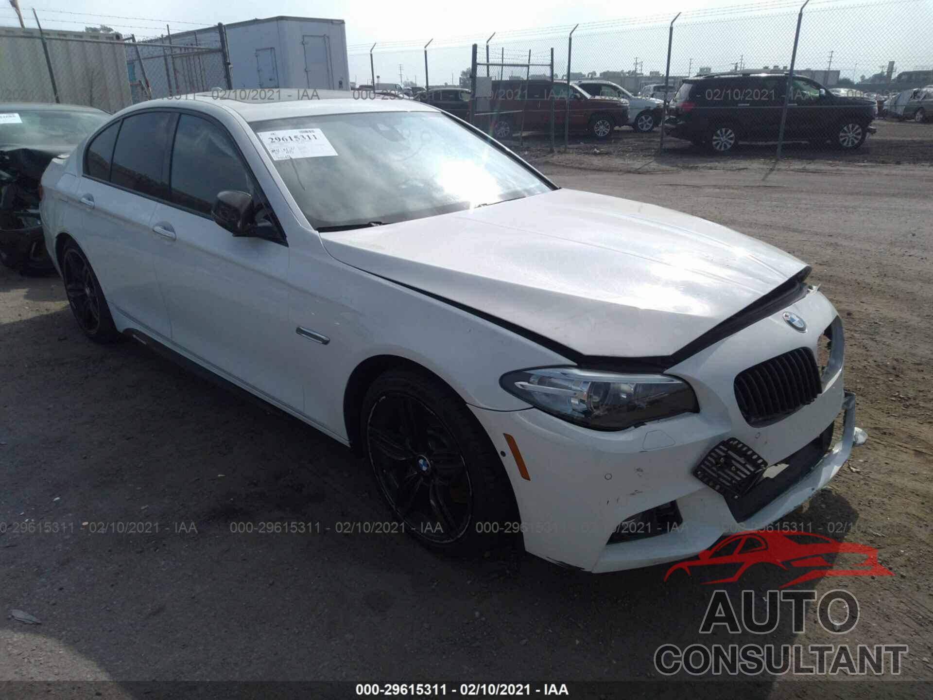 BMW 5 SERIES 2016 - WBA5B1C51GG130672