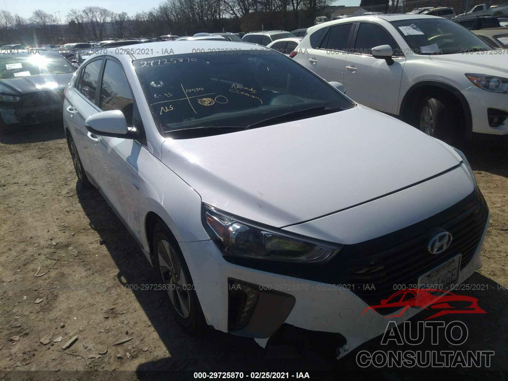 HYUNDAI IONIQ HYBRID 2017 - KMHC75LC6HU034018