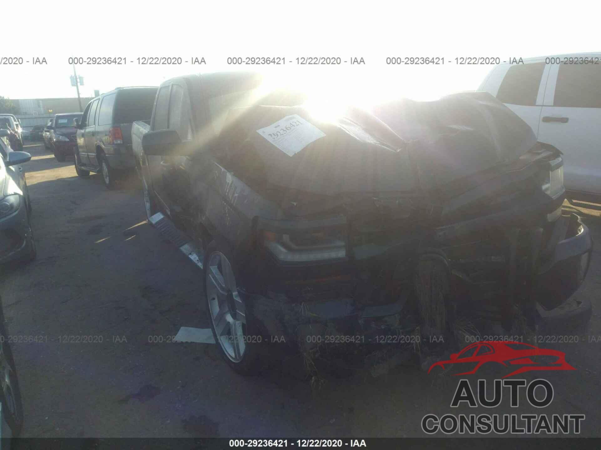 CHEVROLET SILVERADO 1500 2017 - 3GCUKREC4HG196289