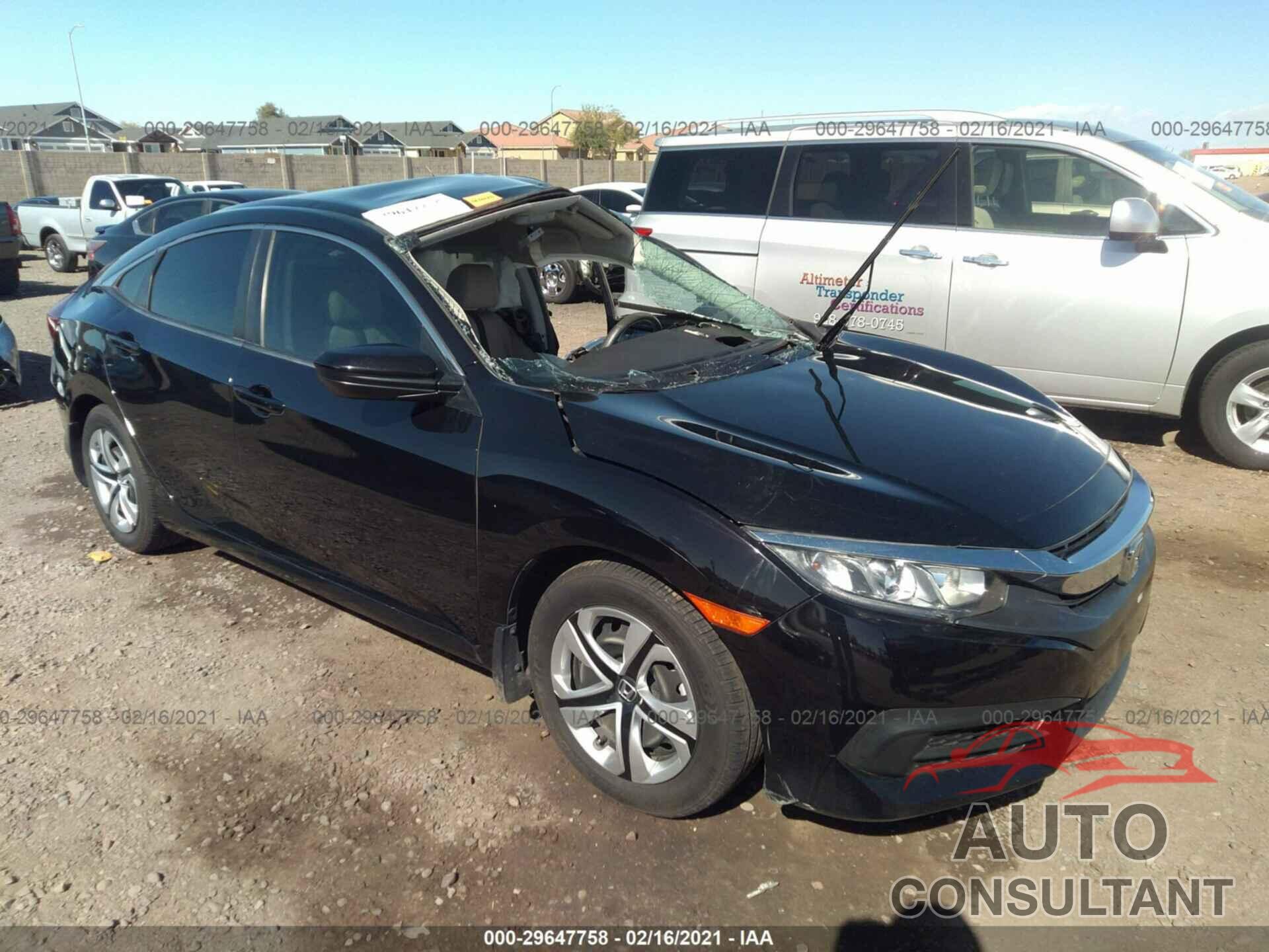 HONDA CIVIC SEDAN 2017 - 19XFC2F53HE010072