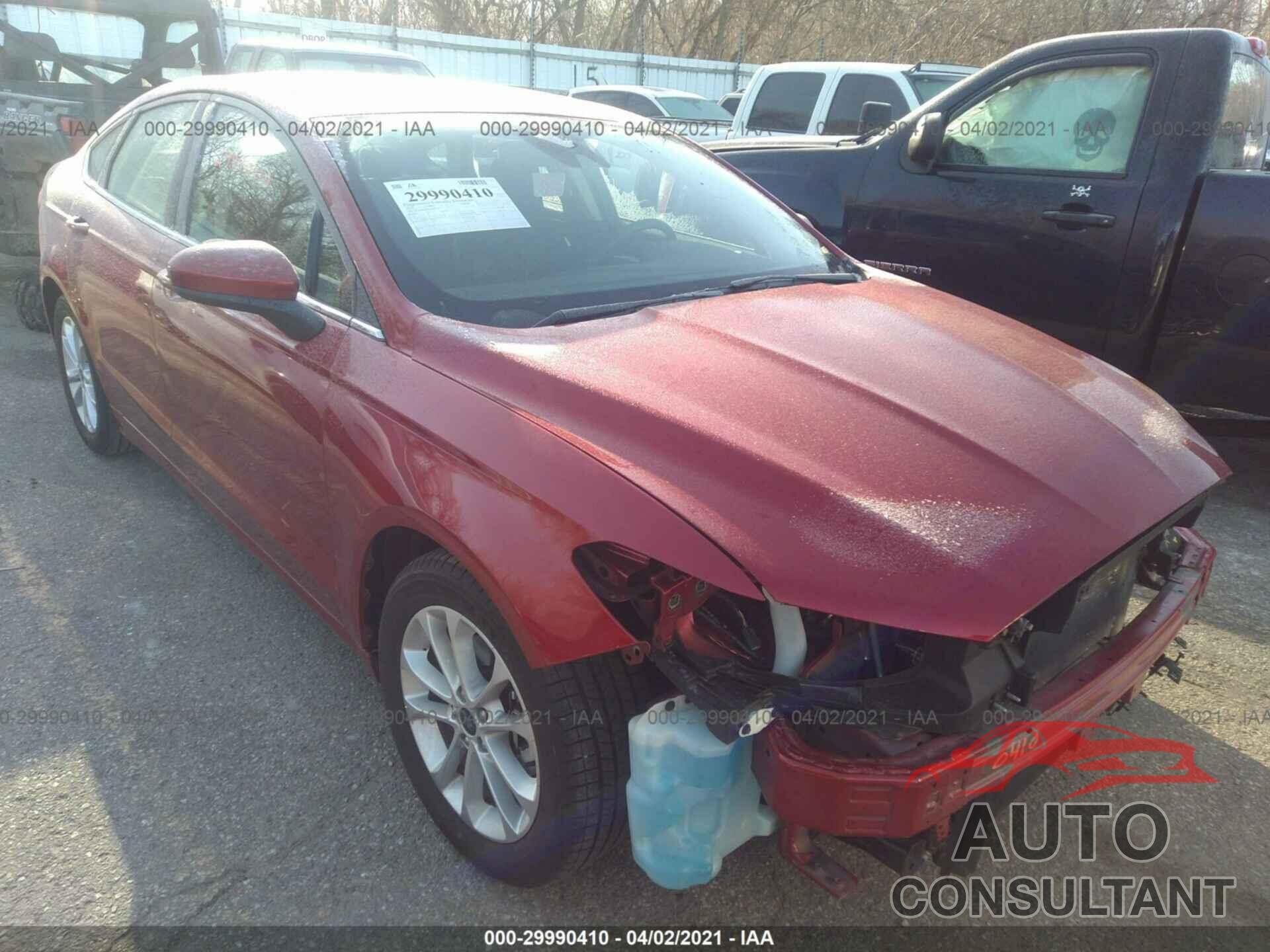 FORD FUSION 2020 - 3FA6P0HD1LR109719