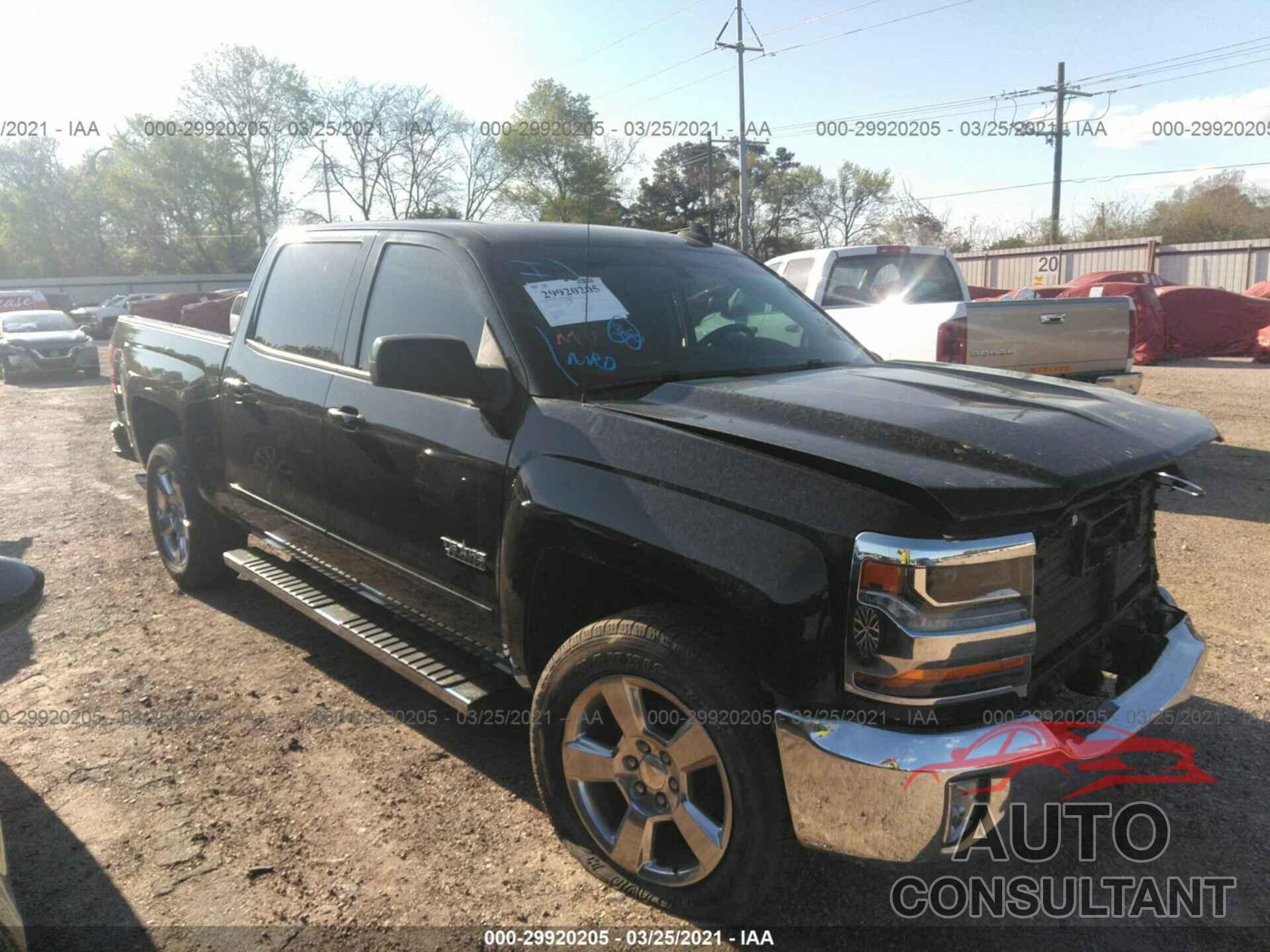 CHEVROLET SILVERADO 1500 2017 - 3GCPCREC3HG404687