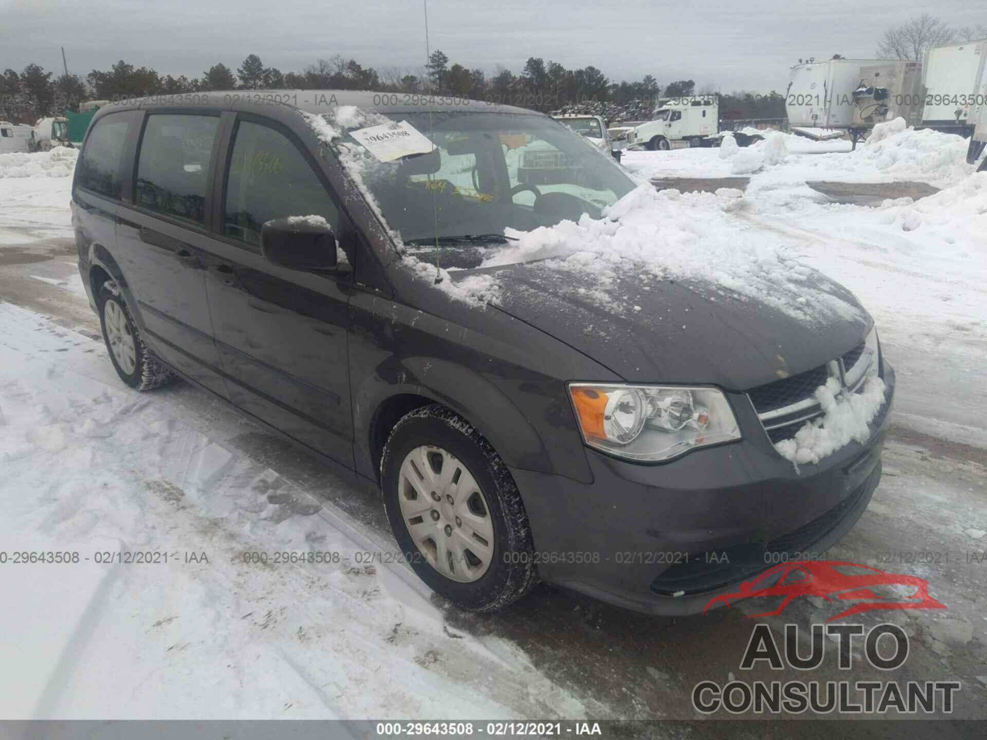 DODGE GRAND CARAVAN 2016 - 2C4RDGBG2GR125676