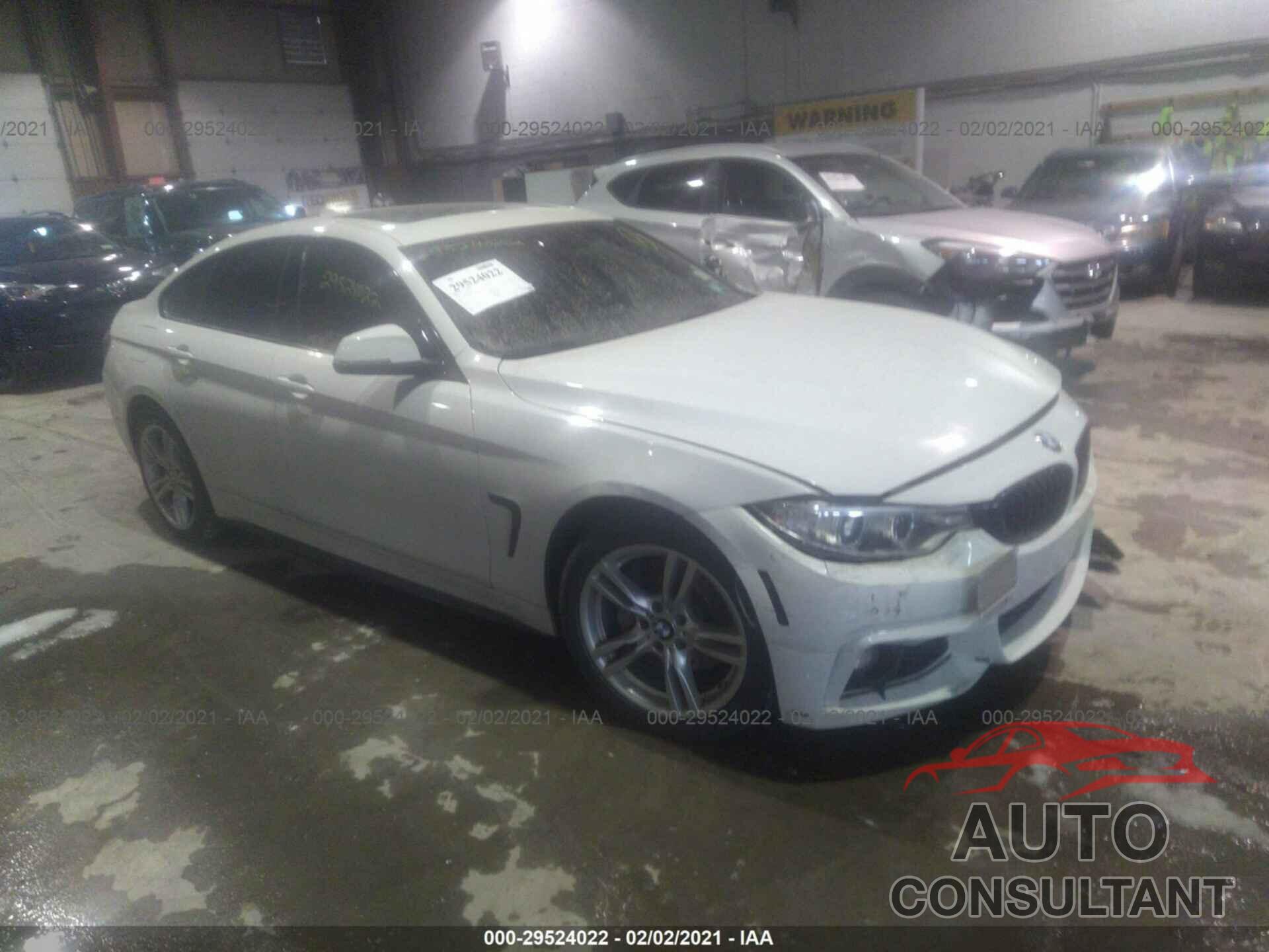 BMW 4 SERIES 2016 - WBA4B3C51GG344374