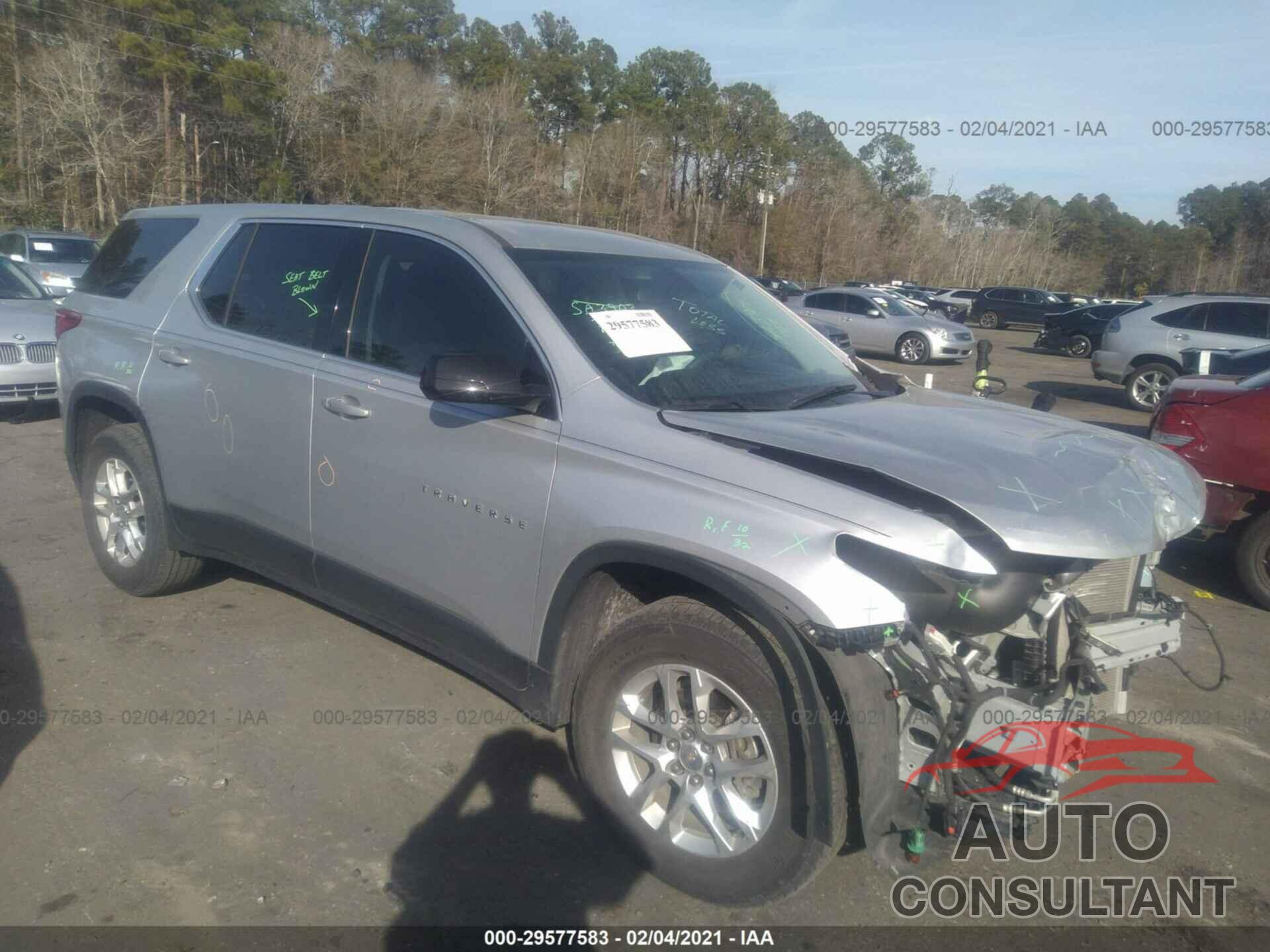 CHEVROLET TRAVERSE 2019 - 1GNERFKW8KJ187508
