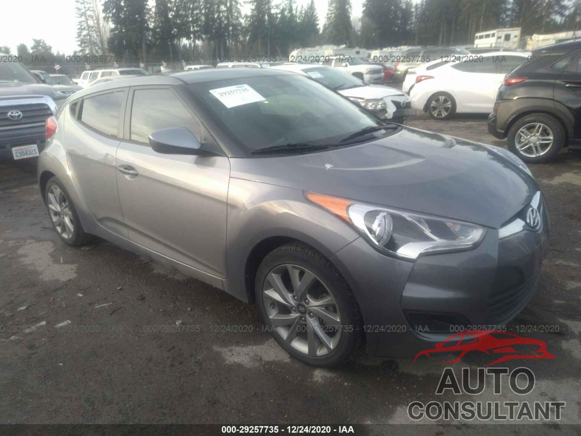 HYUNDAI VELOSTER 2016 - KMHTC6AD4GU286233