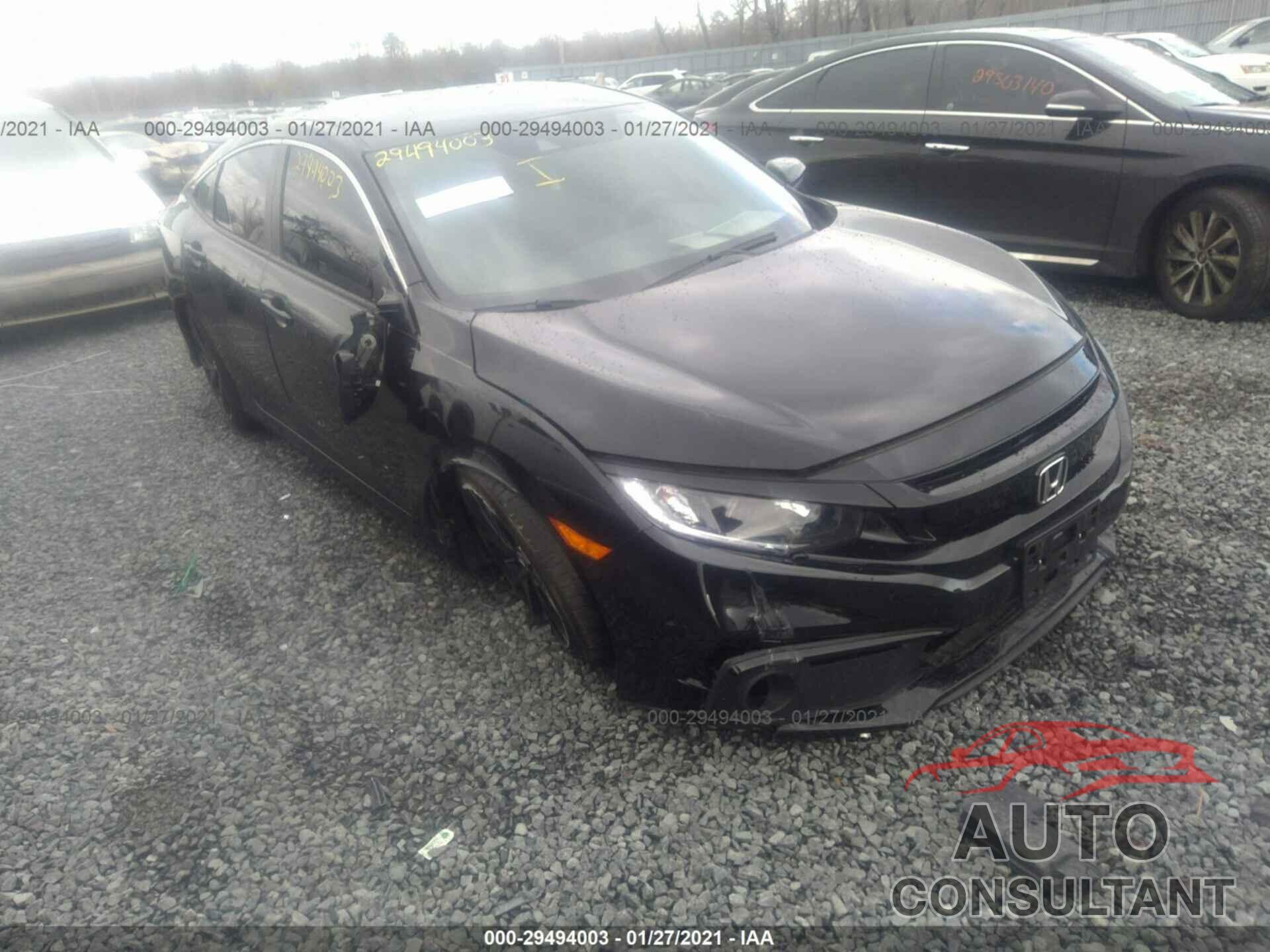 HONDA CIVIC SEDAN 2020 - 2HGFC2F81LH547290