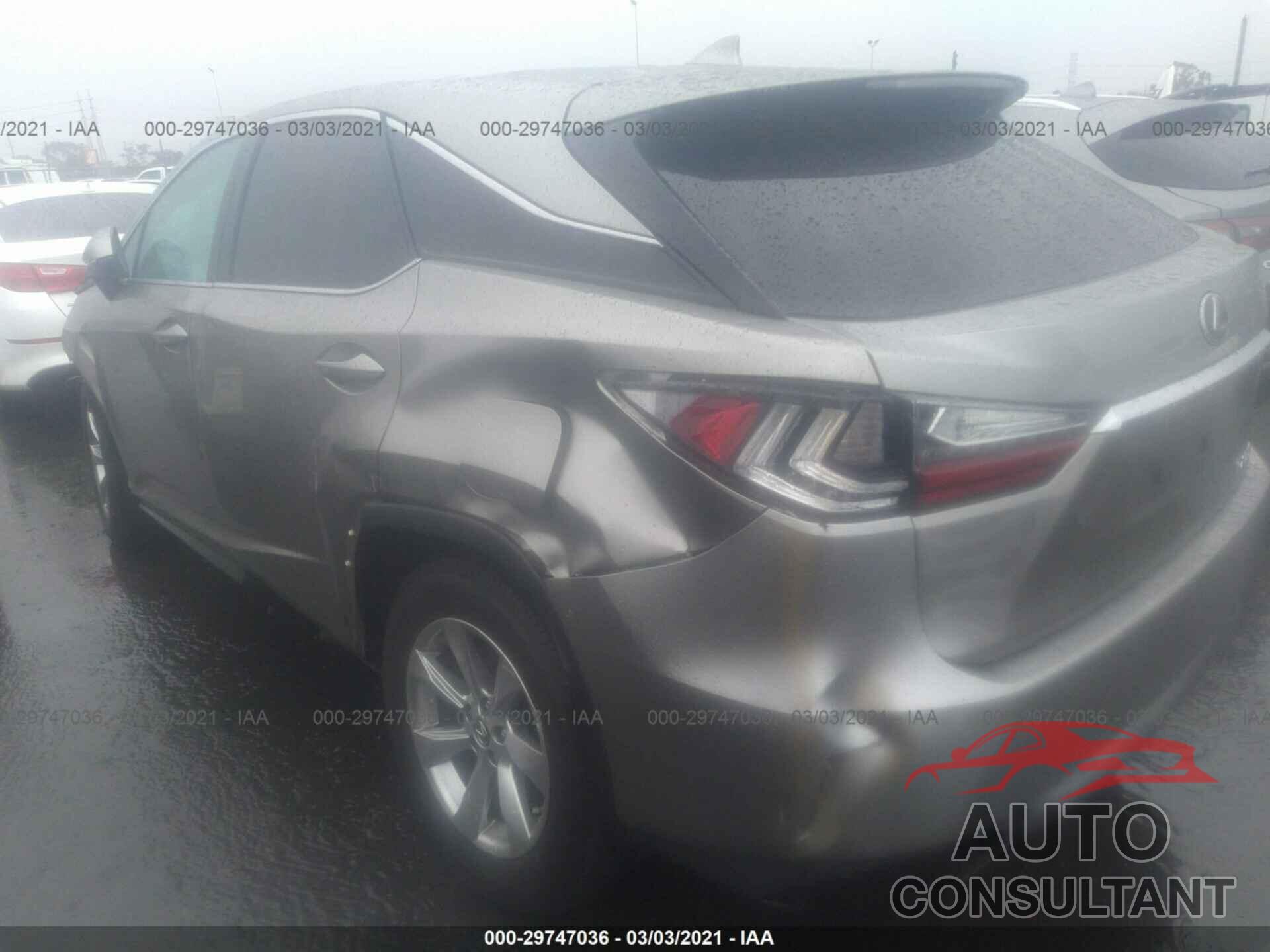 LEXUS RX 2018 - 2T2ZZMCA6JC113687