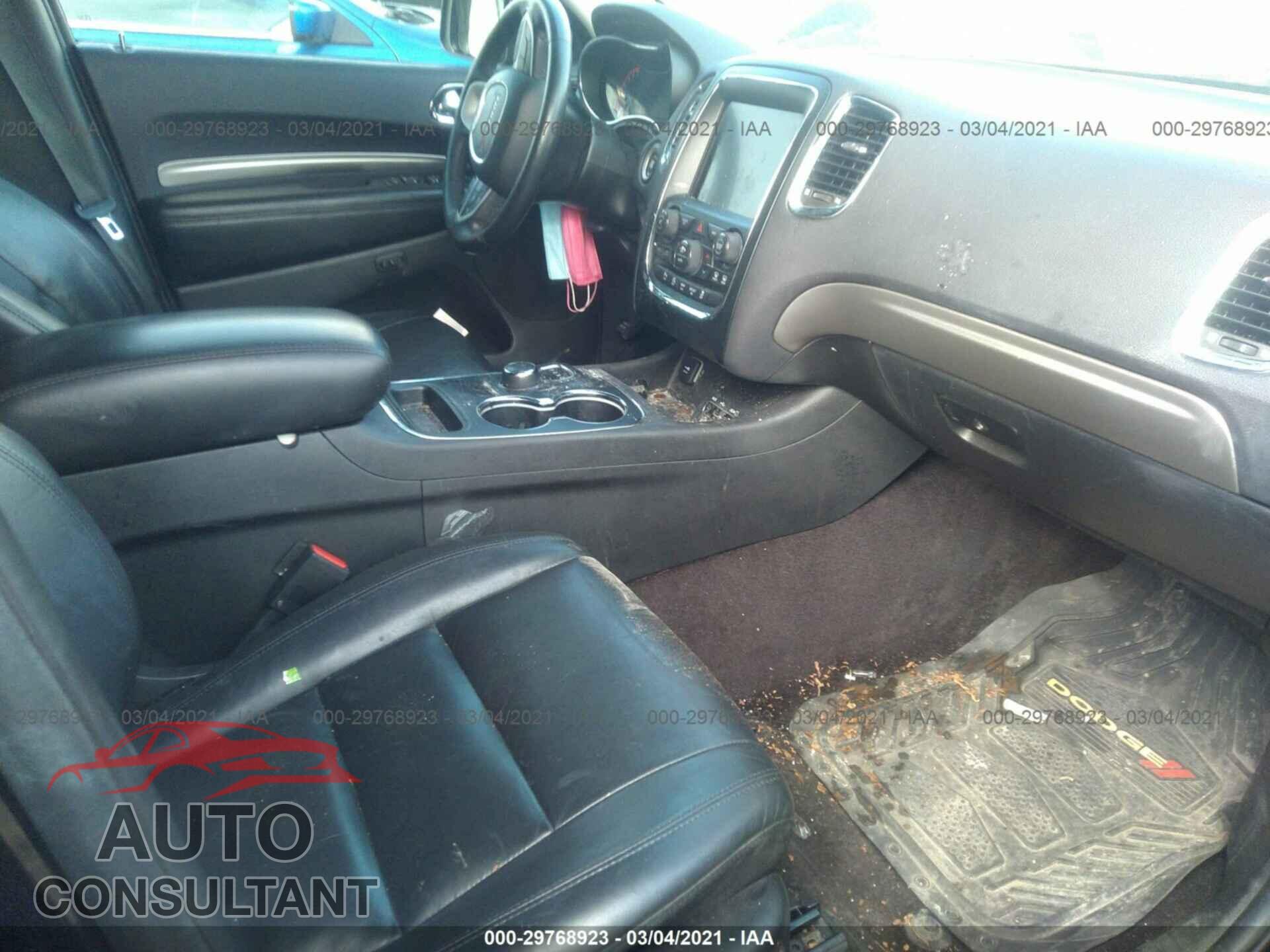DODGE DURANGO 2017 - 1C4RDJDG6HC823499
