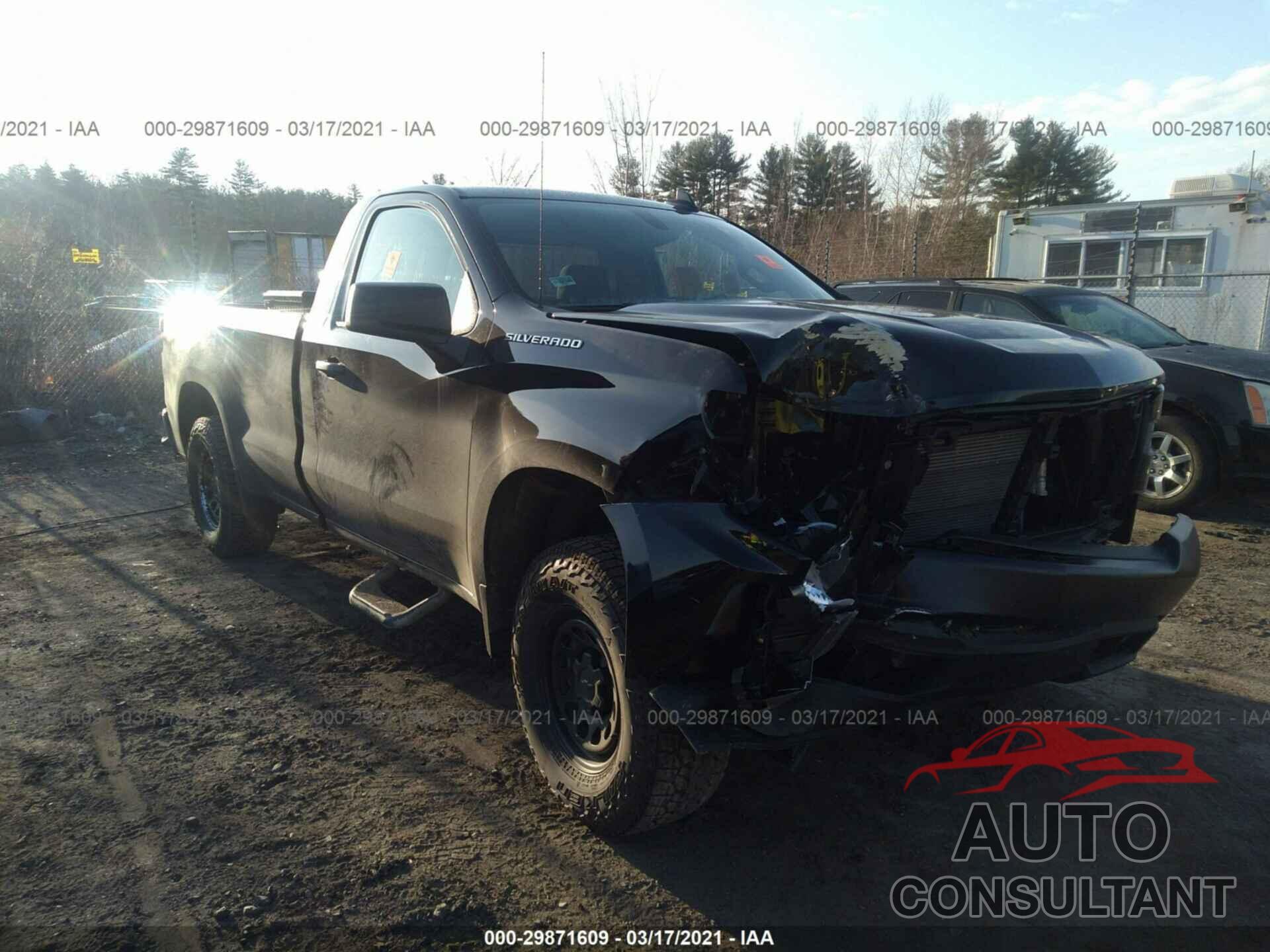 CHEVROLET SILVERADO 1500 2020 - 3GCNYAEF0LG323613