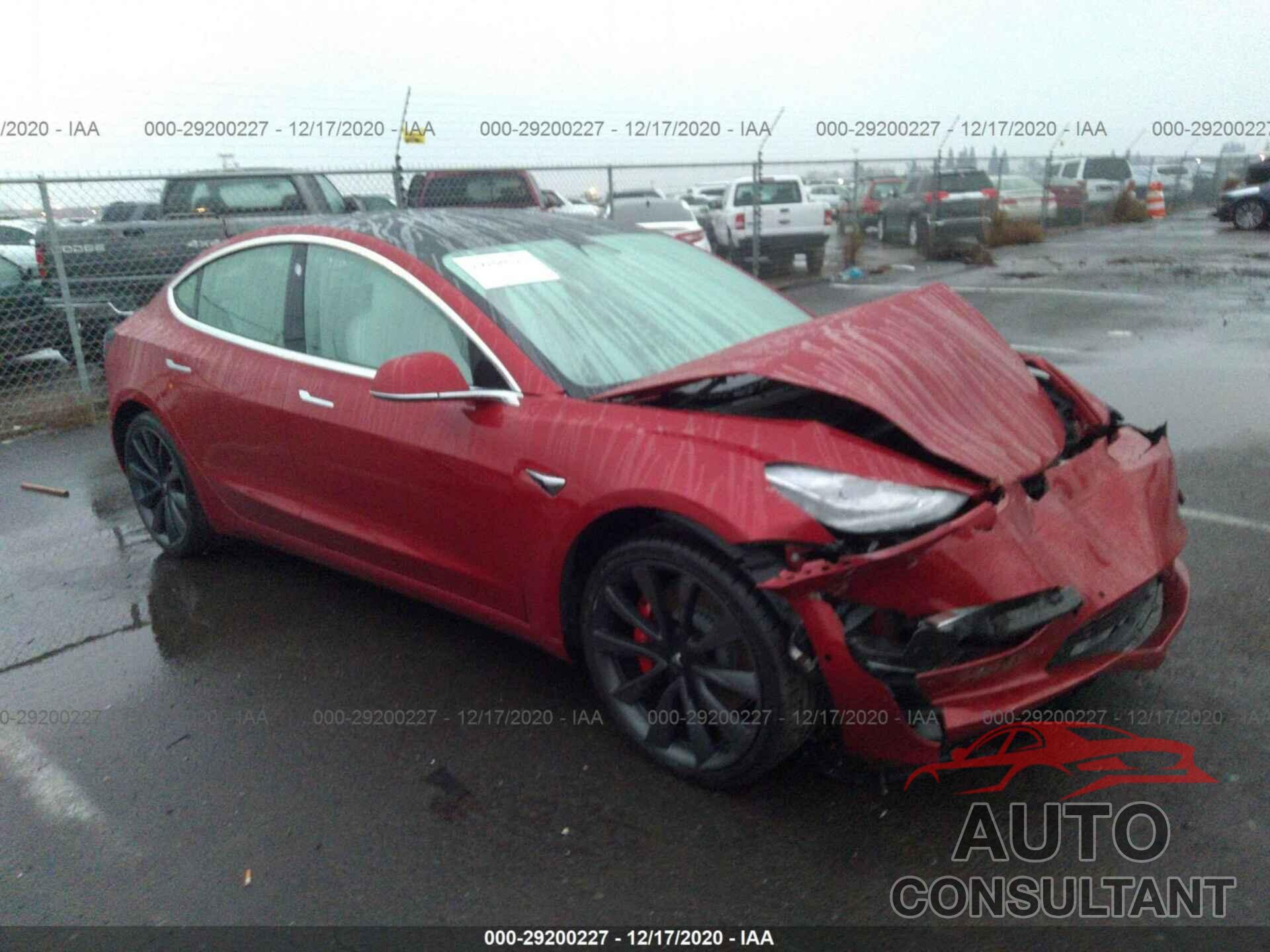 TESLA MODEL 3 2020 - 5YJ3E1EC8LF791956