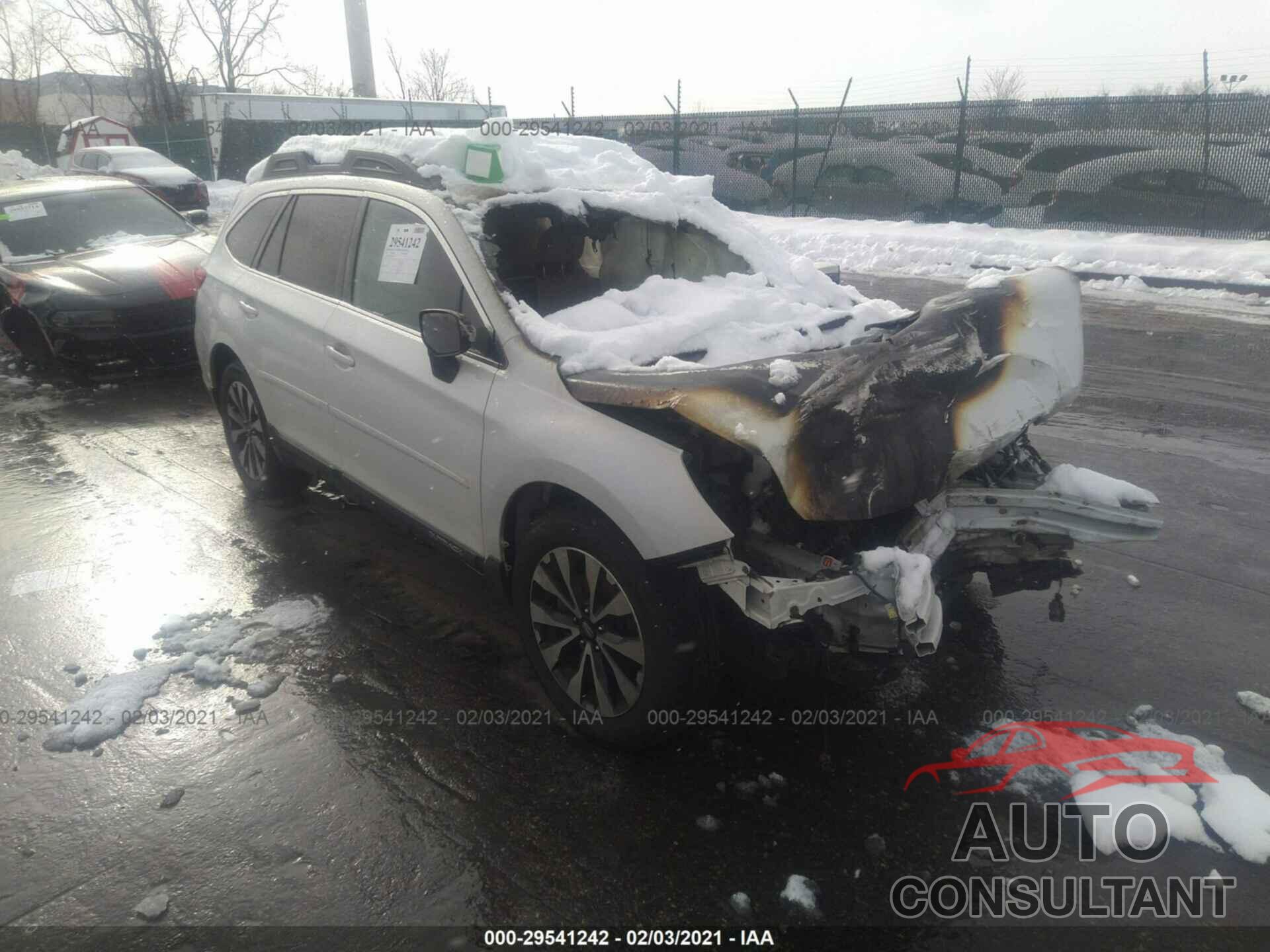 SUBARU OUTBACK 2017 - 4S4BSANC6H3276569