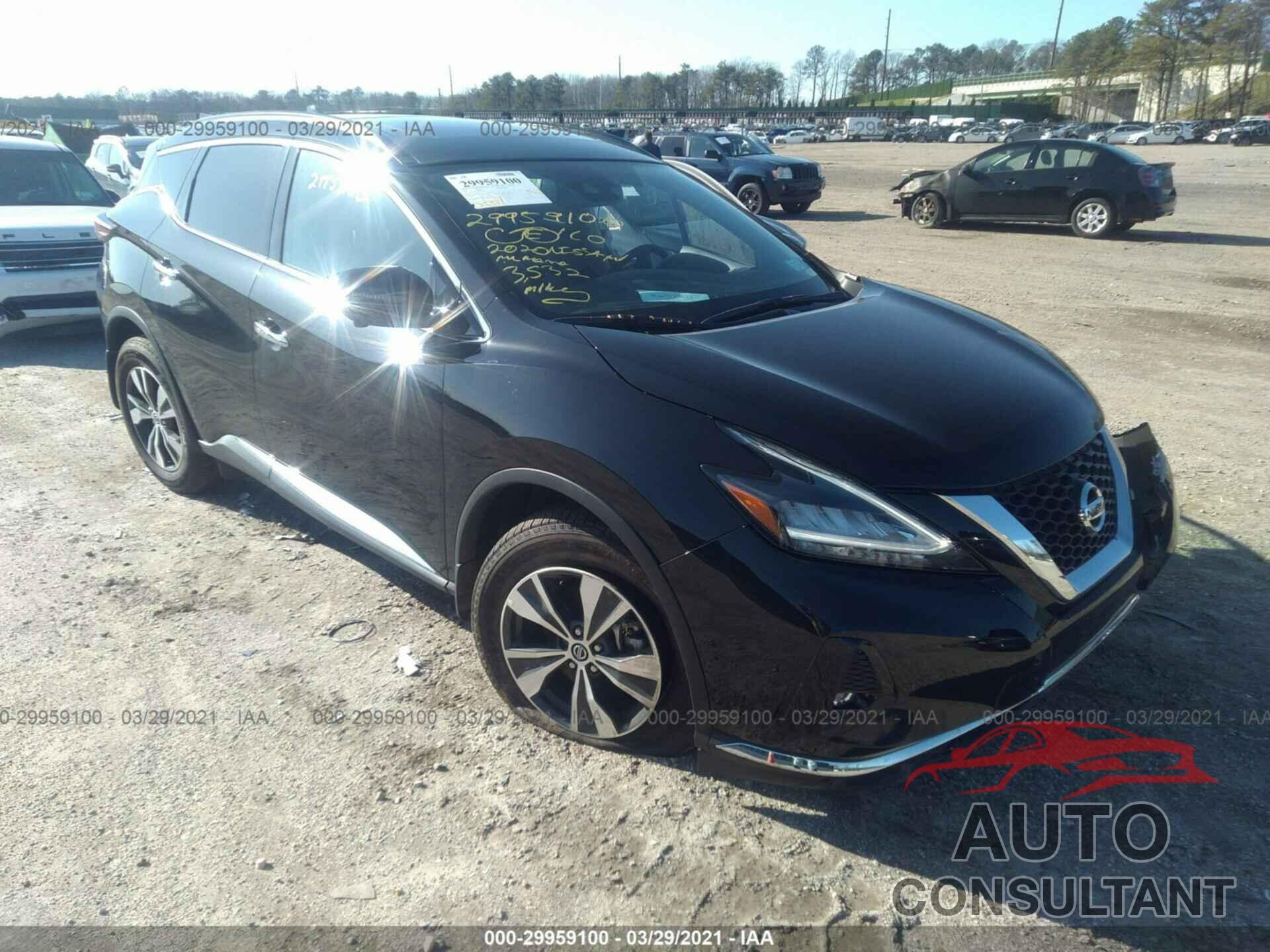 NISSAN MURANO 2020 - 5N1AZ2BS9LN152933