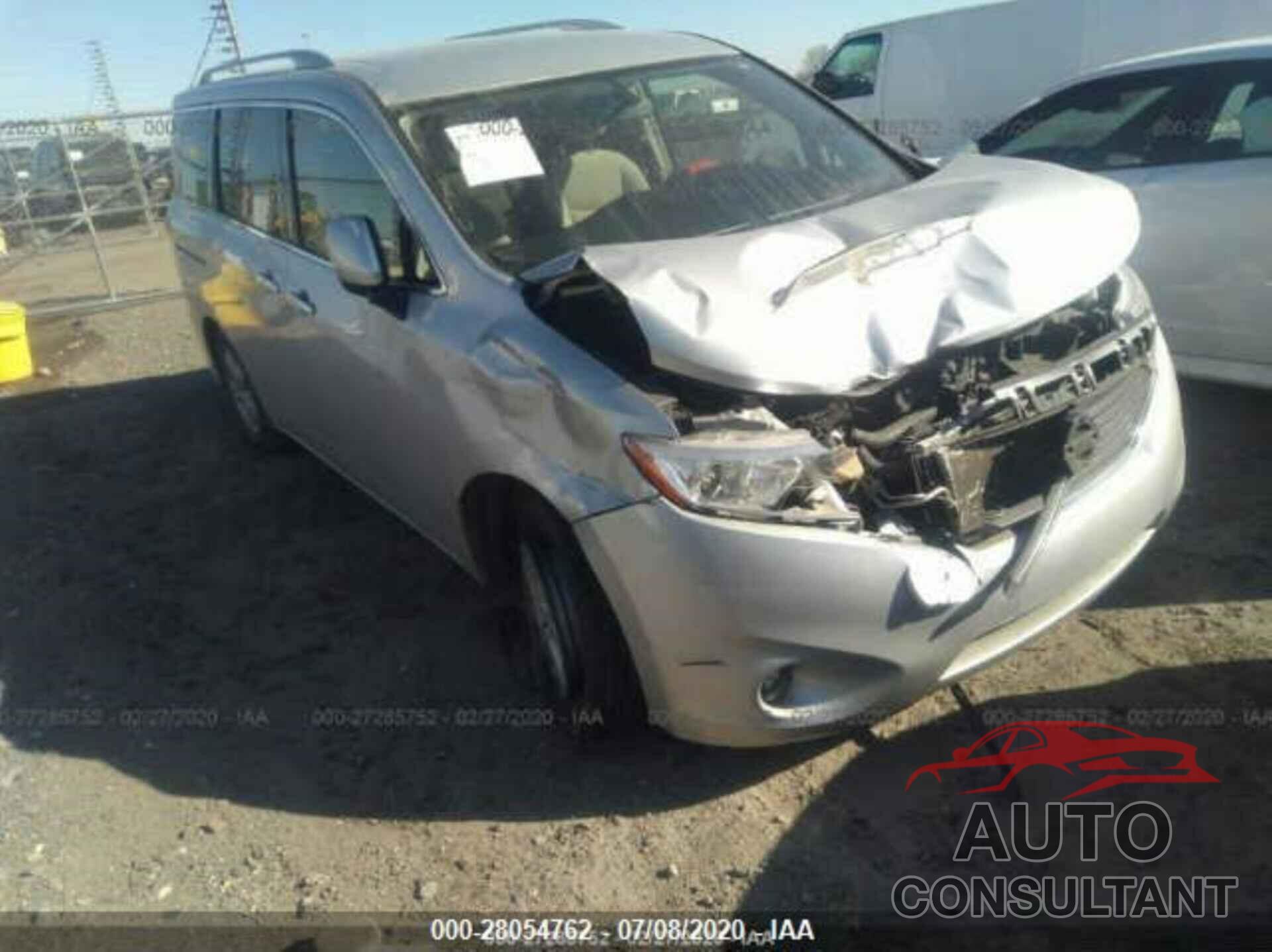 NISSAN QUEST 2017 - JN8AE2KP0H9167031