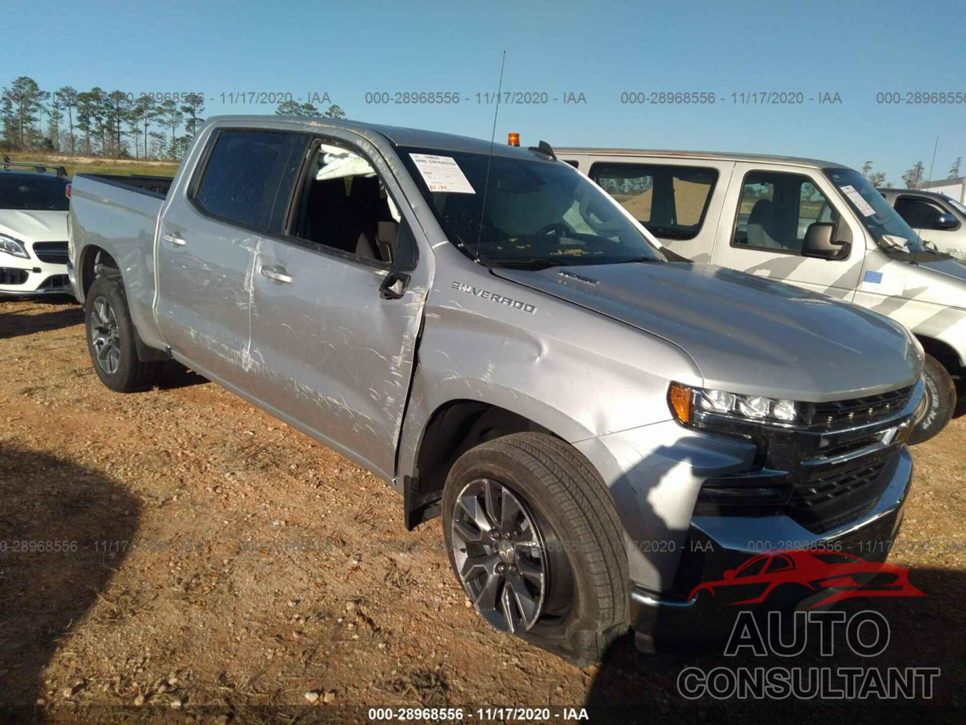 CHEVROLET SILVERADO 1500 2020 - 3GCPWCET7LG258615