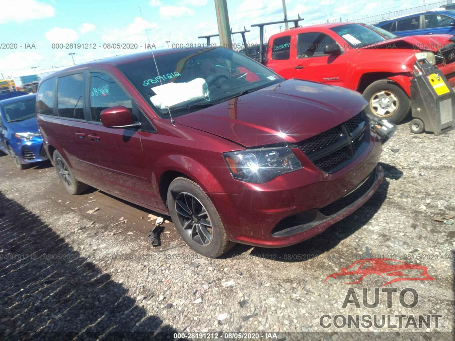 DODGE GRAND CARAVAN 2017 - 2C4RDGBGXHR550175