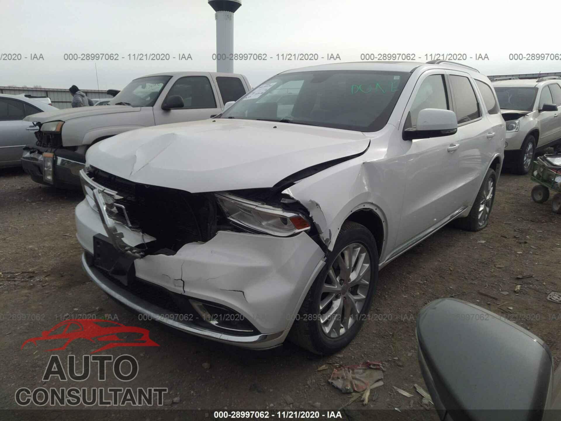 DODGE DURANGO 2016 - 1C4RDJDG3GC486630