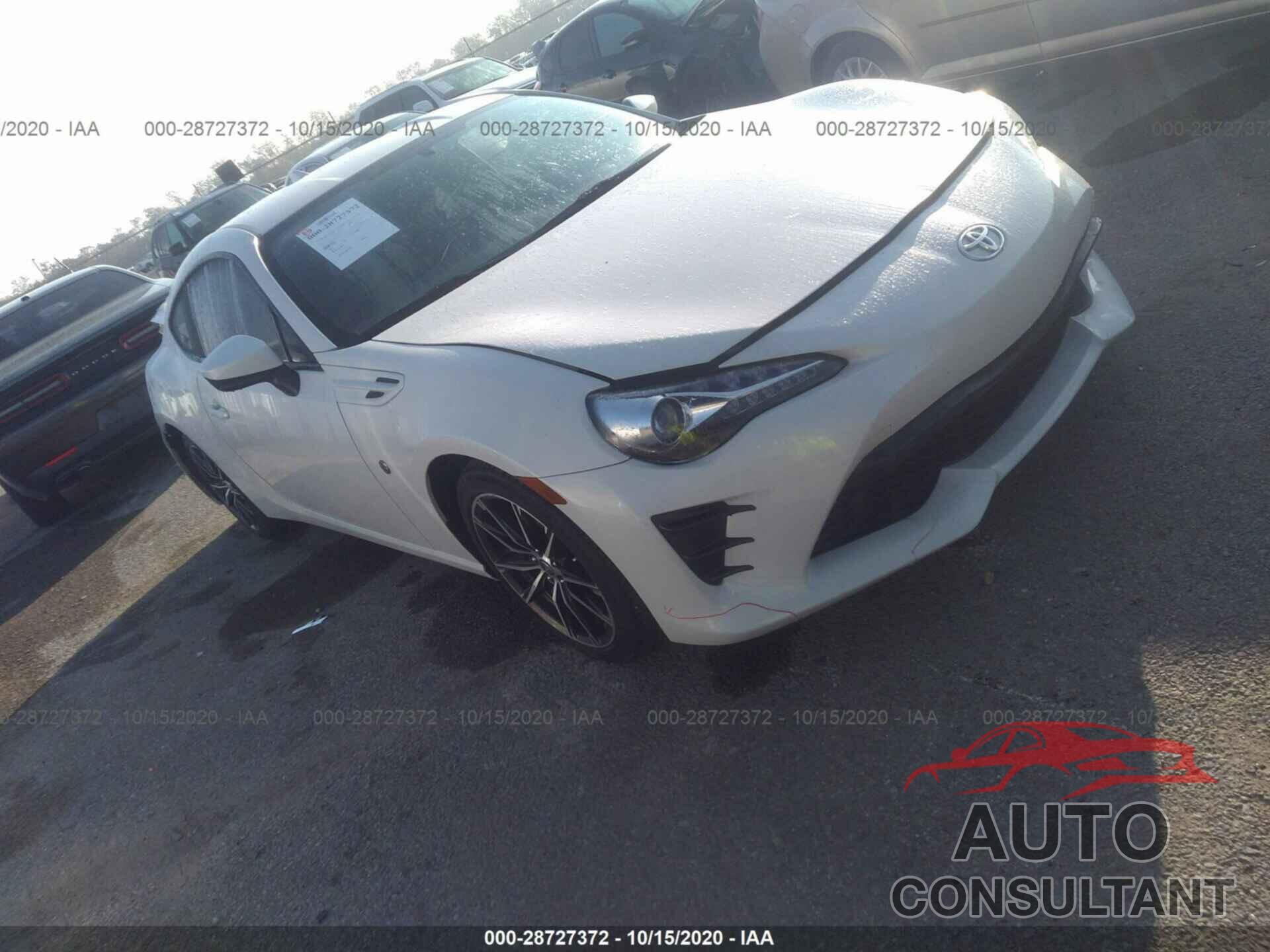 TOYOTA 86 2017 - JF1ZNAA15H8703537