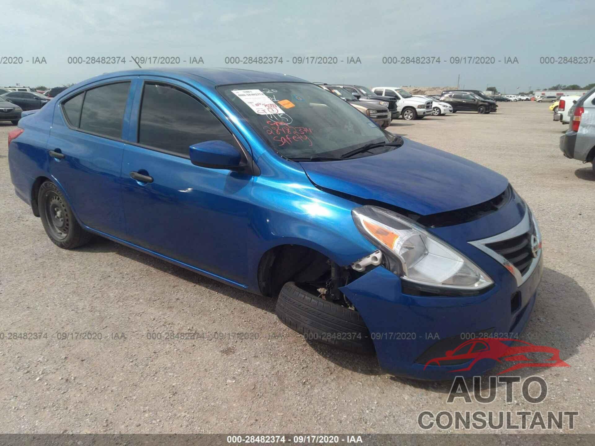 NISSAN VERSA 2016 - 3N1CN7AP7GL916497