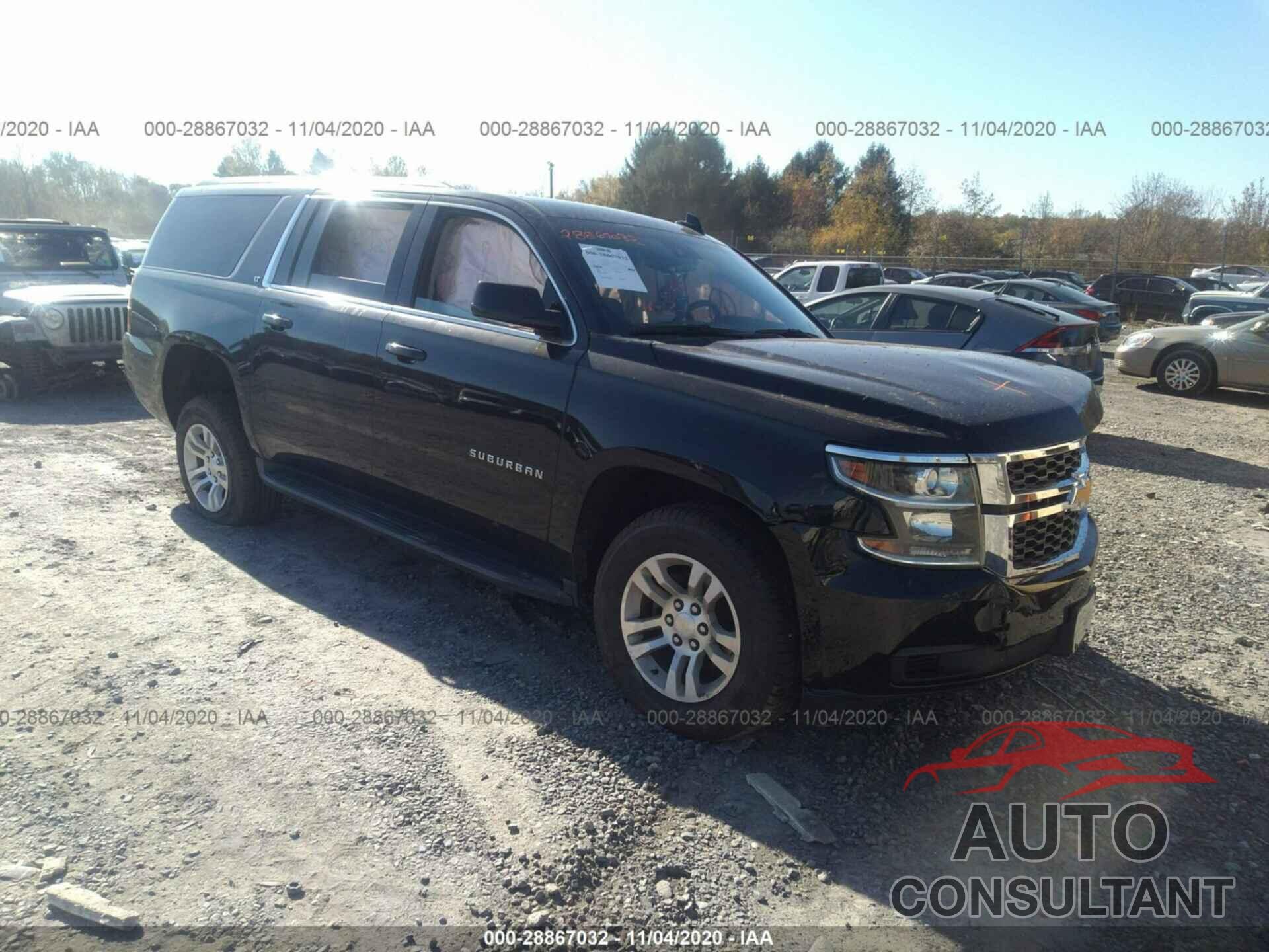 CHEVROLET SUBURBAN 2017 - 1GNSKHKC0HR151539