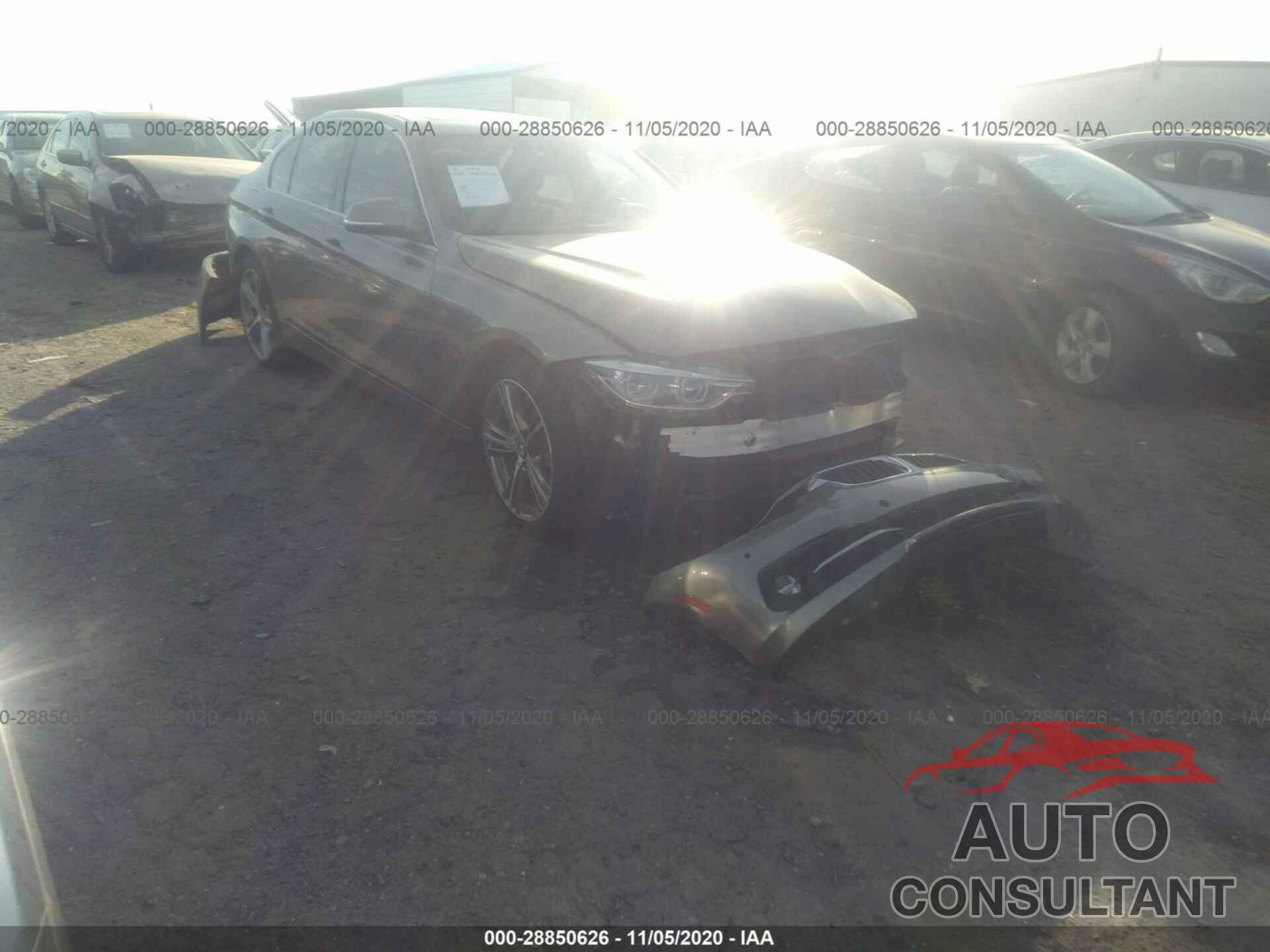 BMW 3 SERIES 2016 - WBA8B3G57GNT91755