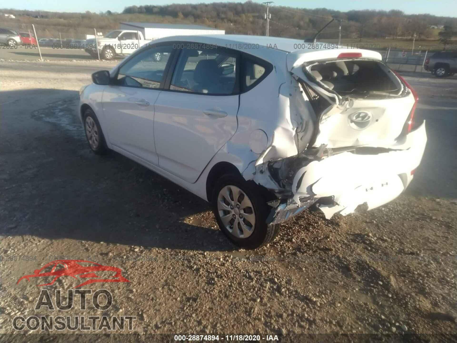 HYUNDAI ACCENT 2016 - KMHCT5AE2GU258966