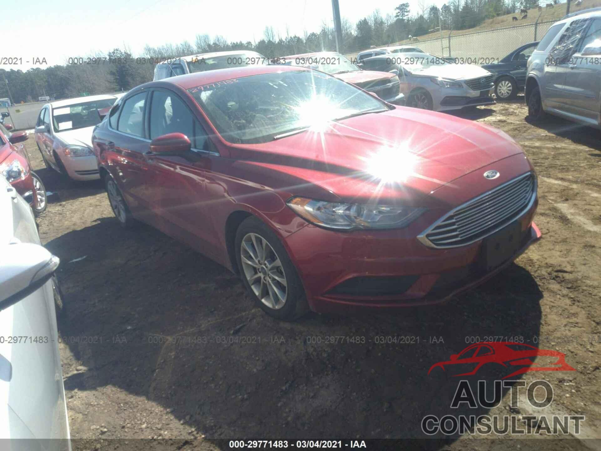 FORD FUSION 2017 - 3FA6P0H73HR160138