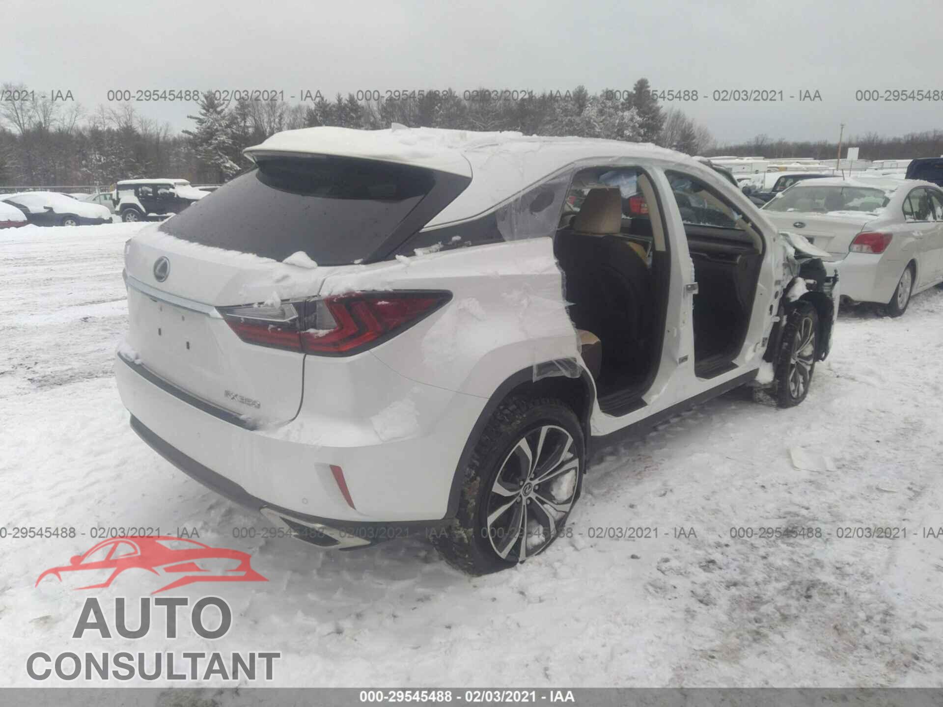 LEXUS RX 2018 - 2T2BZMCA2JC151192