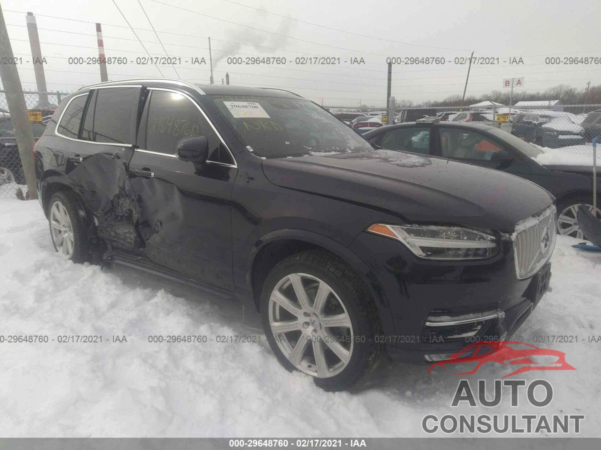 VOLVO XC90 2016 - YV4A22PL5G1078821