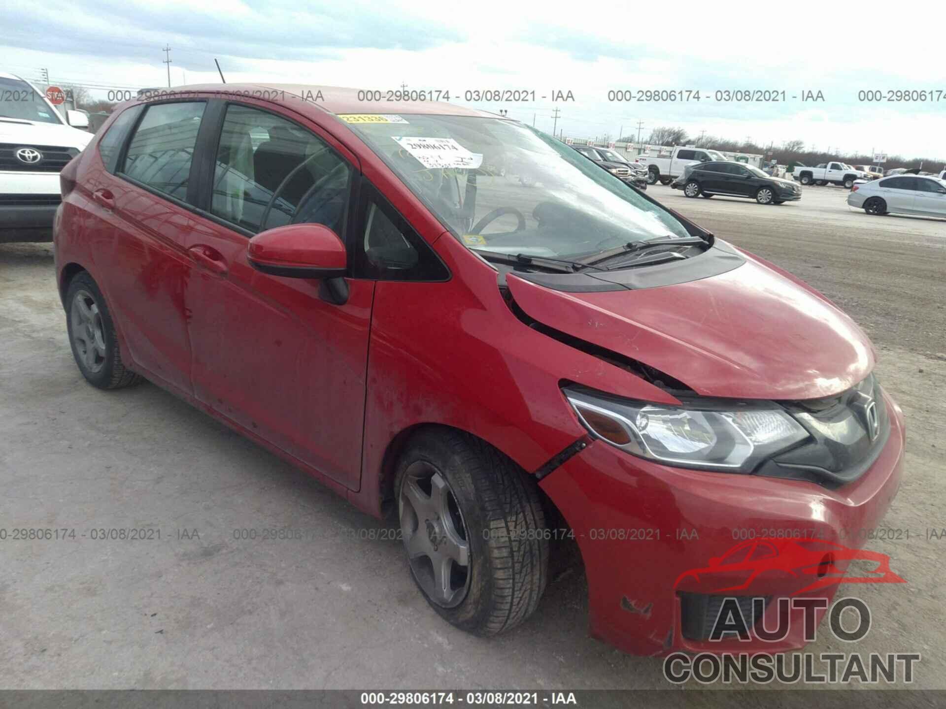 HONDA FIT 2017 - 3HGGK5H51HM704126