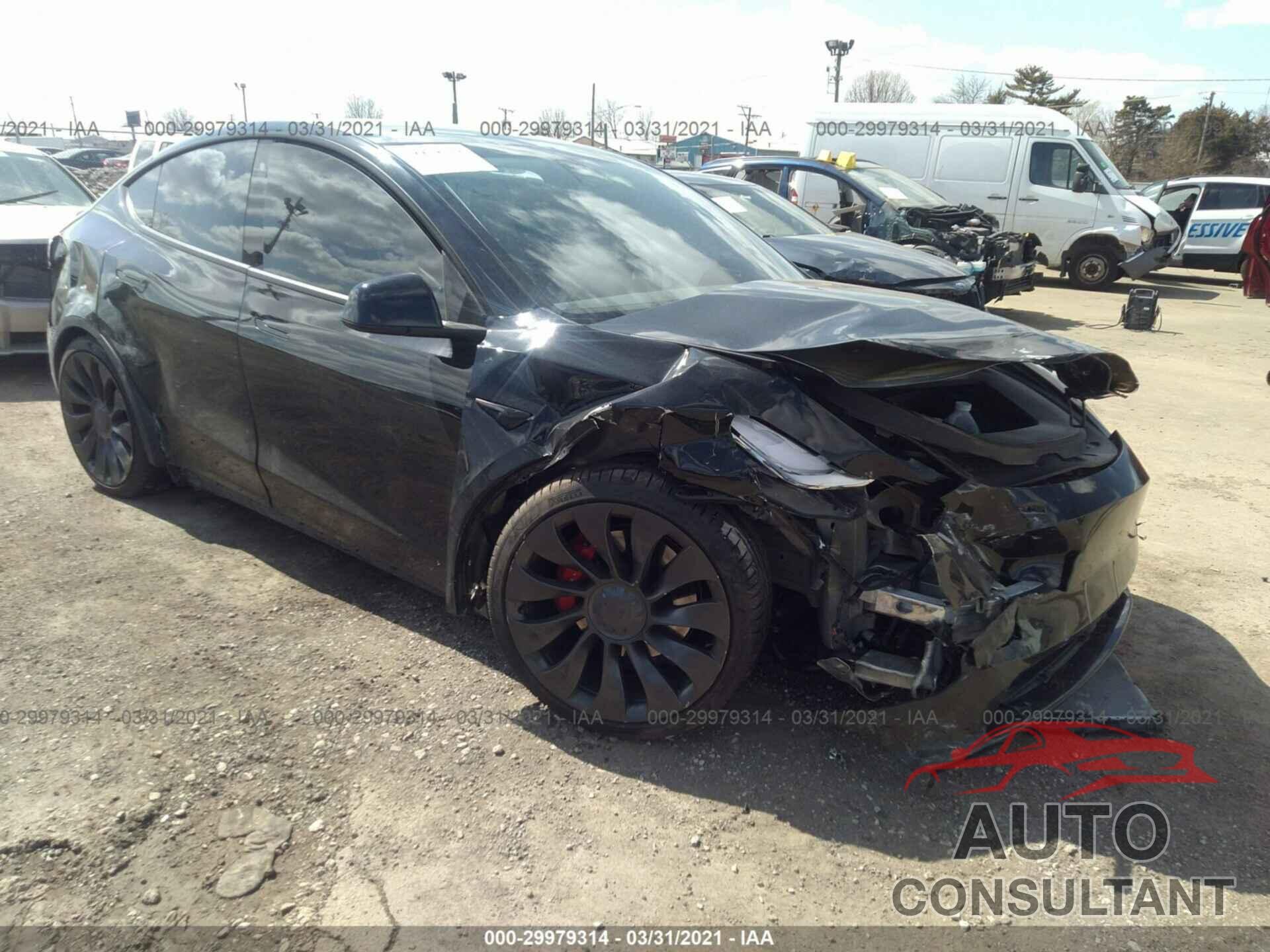 TESLA MODEL Y 2020 - 5YJYGDEF2LF019822