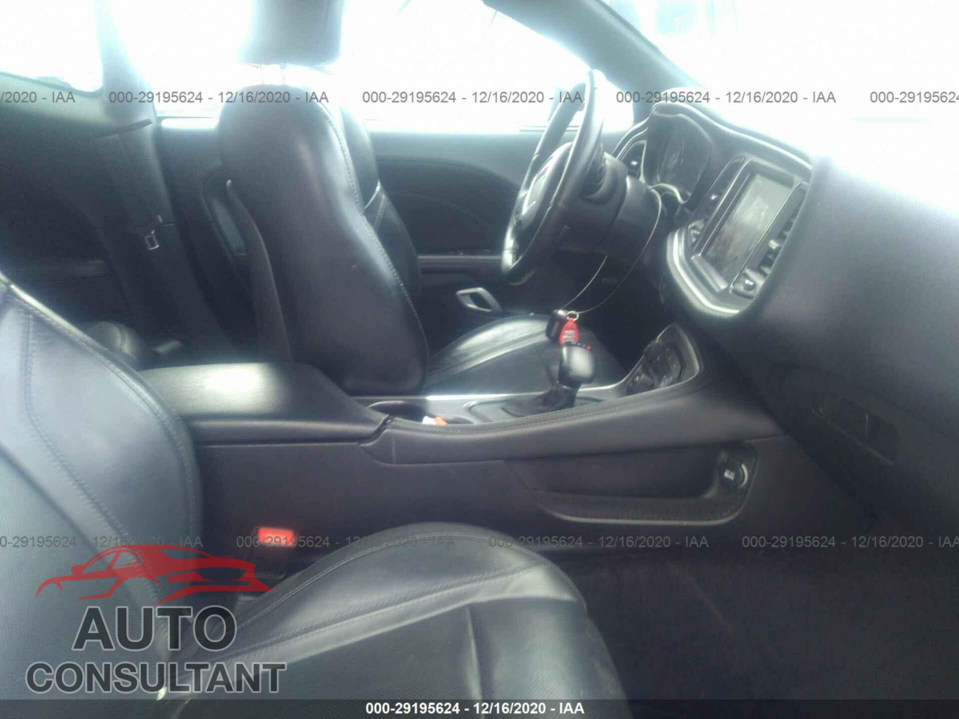 DODGE CHALLENGER 2016 - 2C3CDZAG4GH271722