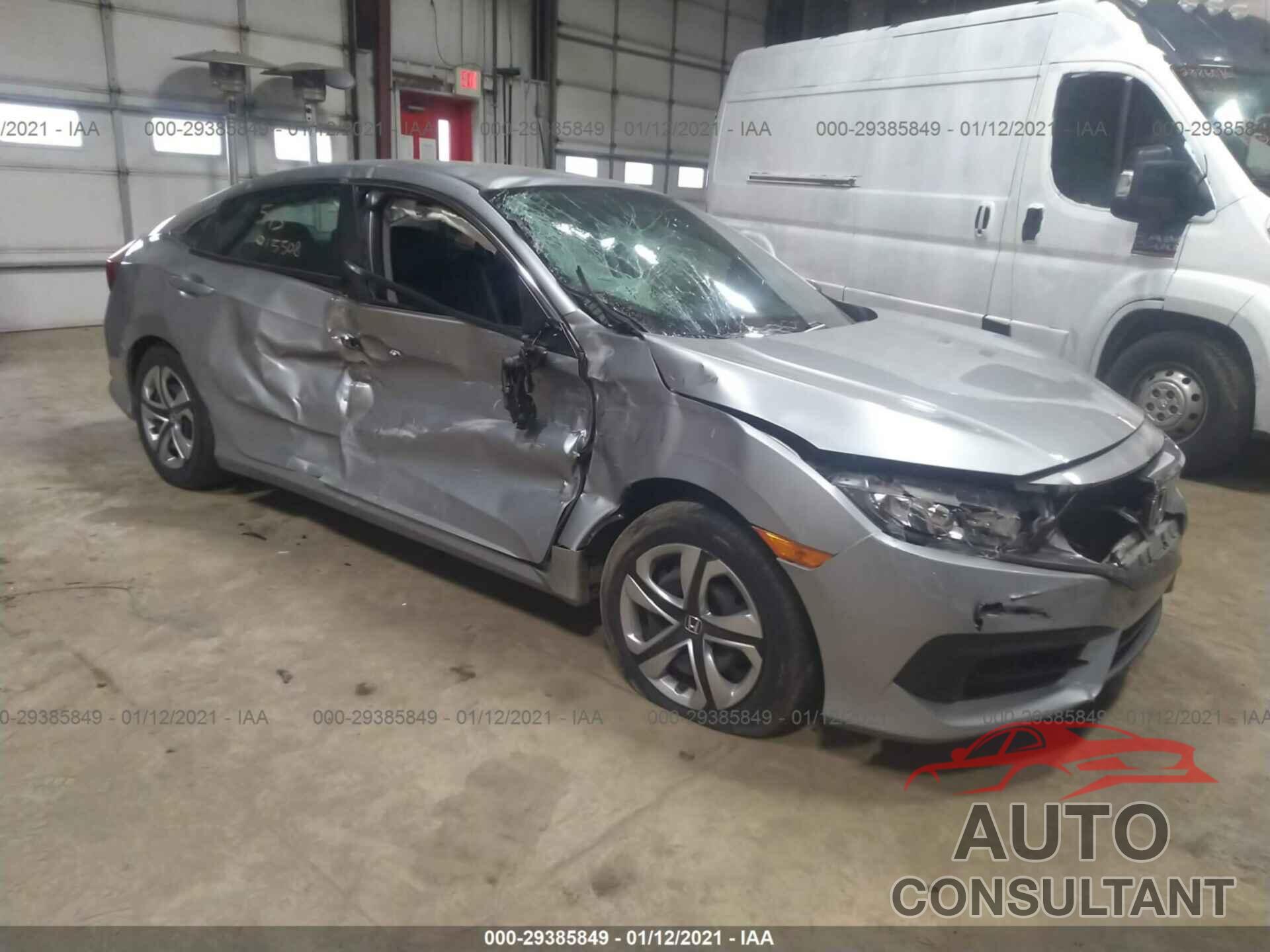 HONDA CIVIC SEDAN 2016 - 19XFC2F58GE015508