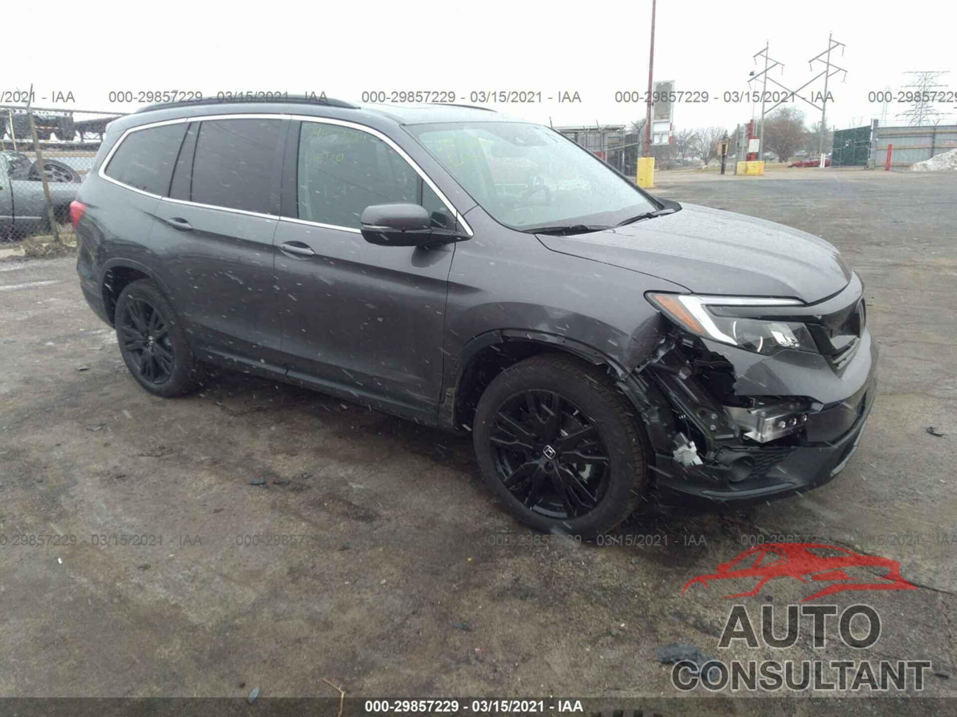 HONDA PILOT 2021 - 5FNYF6H20MB040340