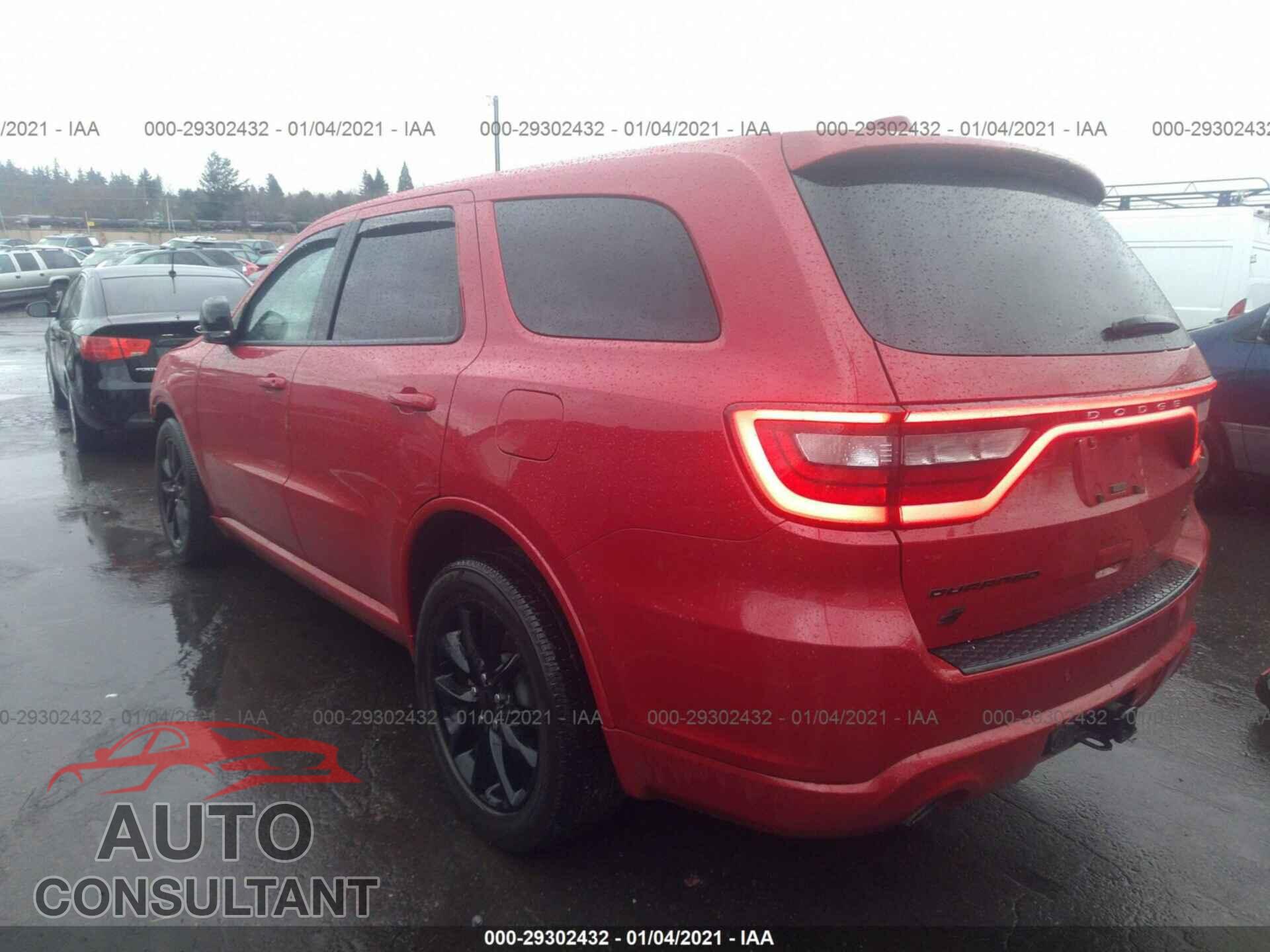 DODGE DURANGO 2018 - 1C4SDJCT9JC269722