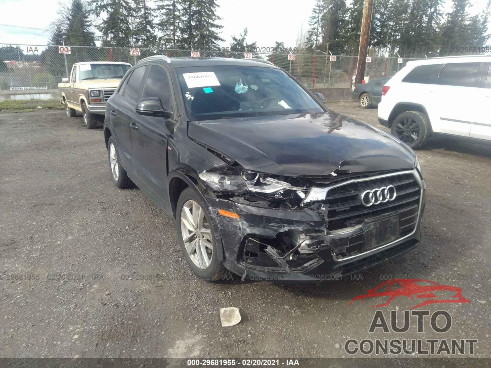 AUDI Q3 2018 - WA1ECCFS0JR001129