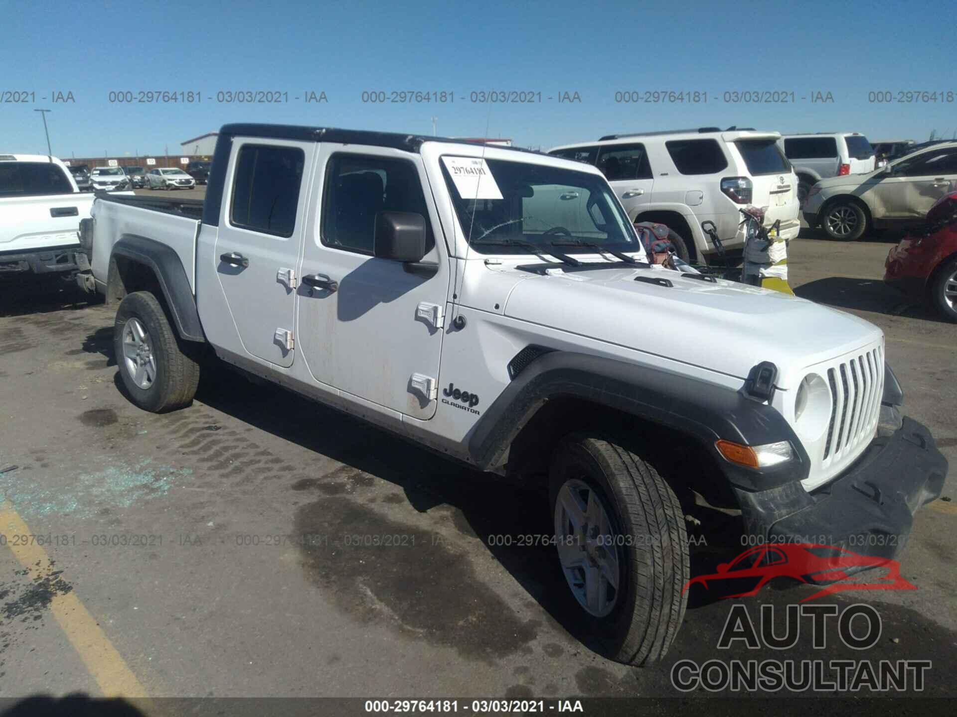 JEEP GLADIATOR 2020 - 1C6HJTAG5LL190353