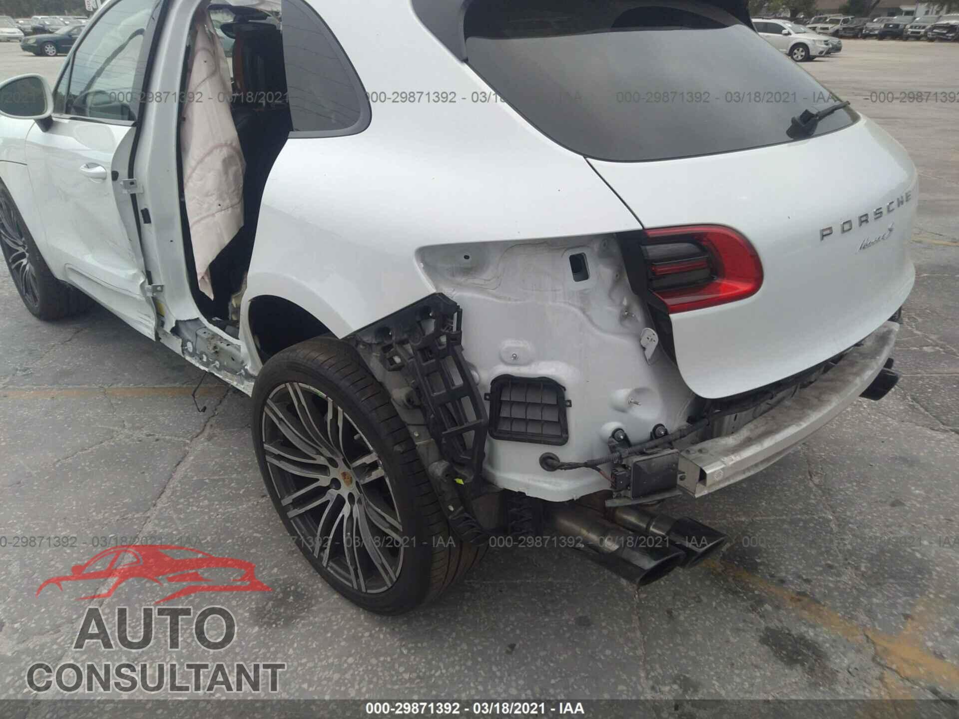 PORSCHE MACAN 2016 - WP1AB2A53GLB58974