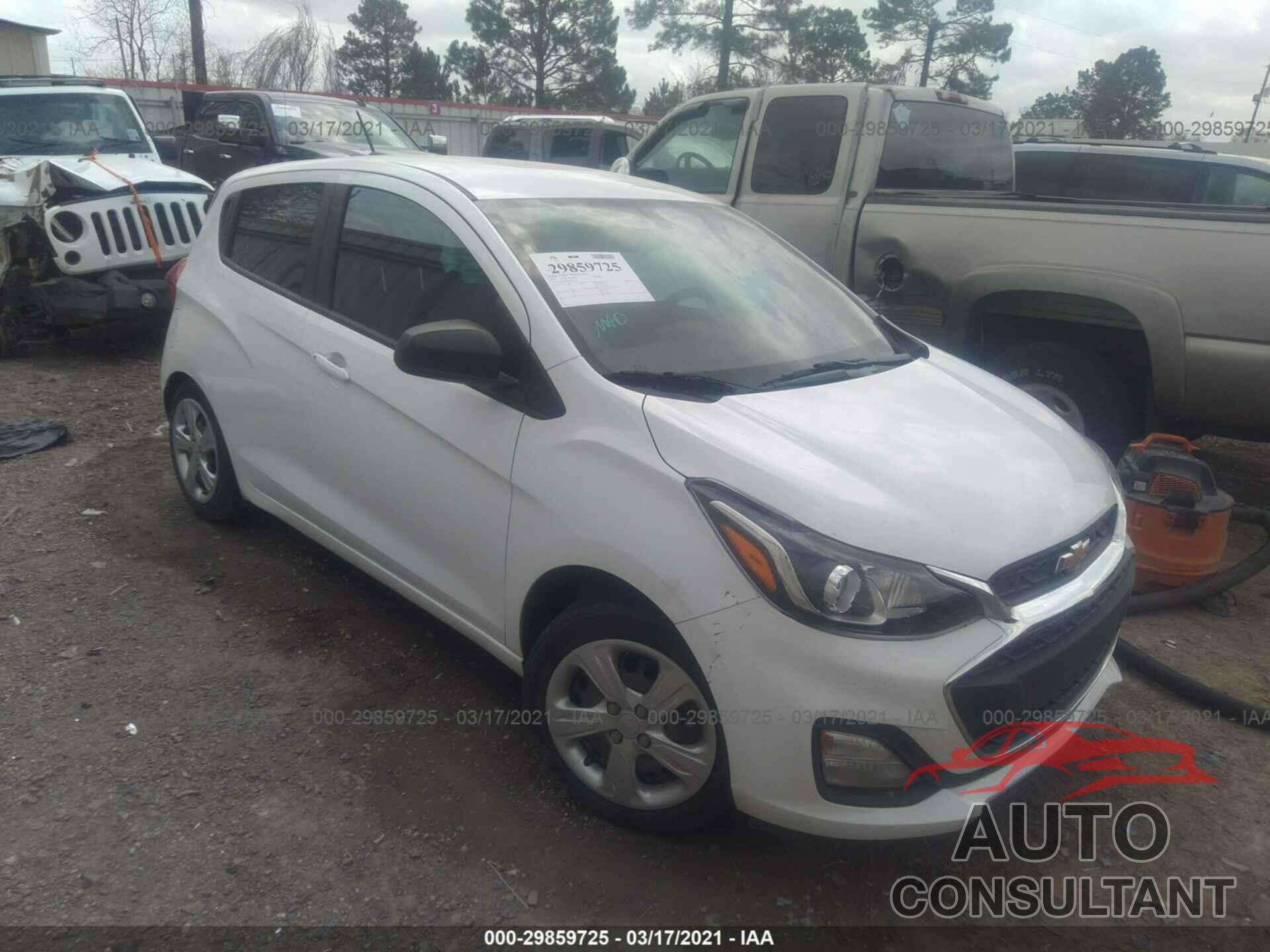 CHEVROLET SPARK 2019 - KL8CB6SA6KC741067