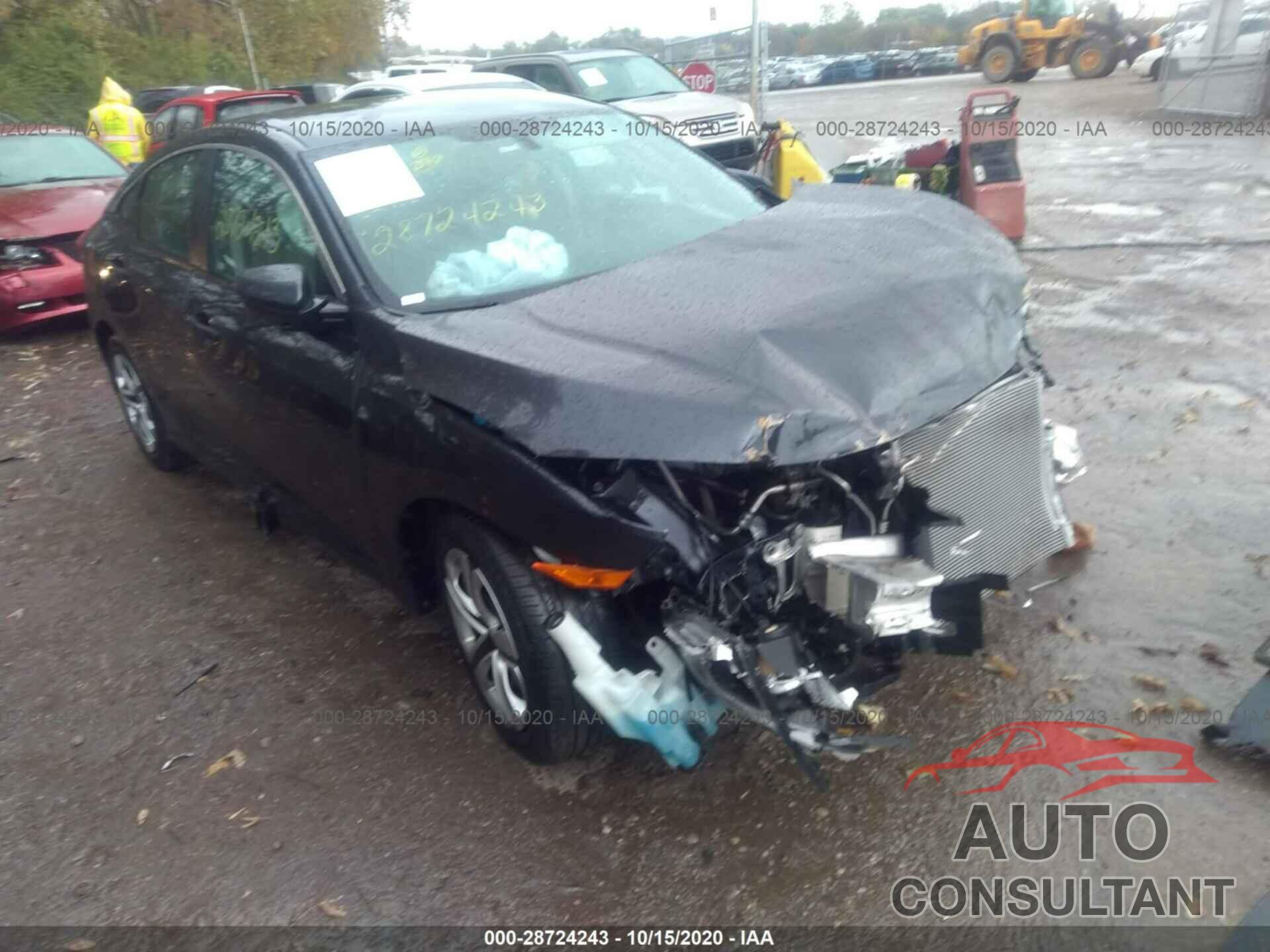 HONDA CIVIC SEDAN 2016 - 19XFC2F58GE034513