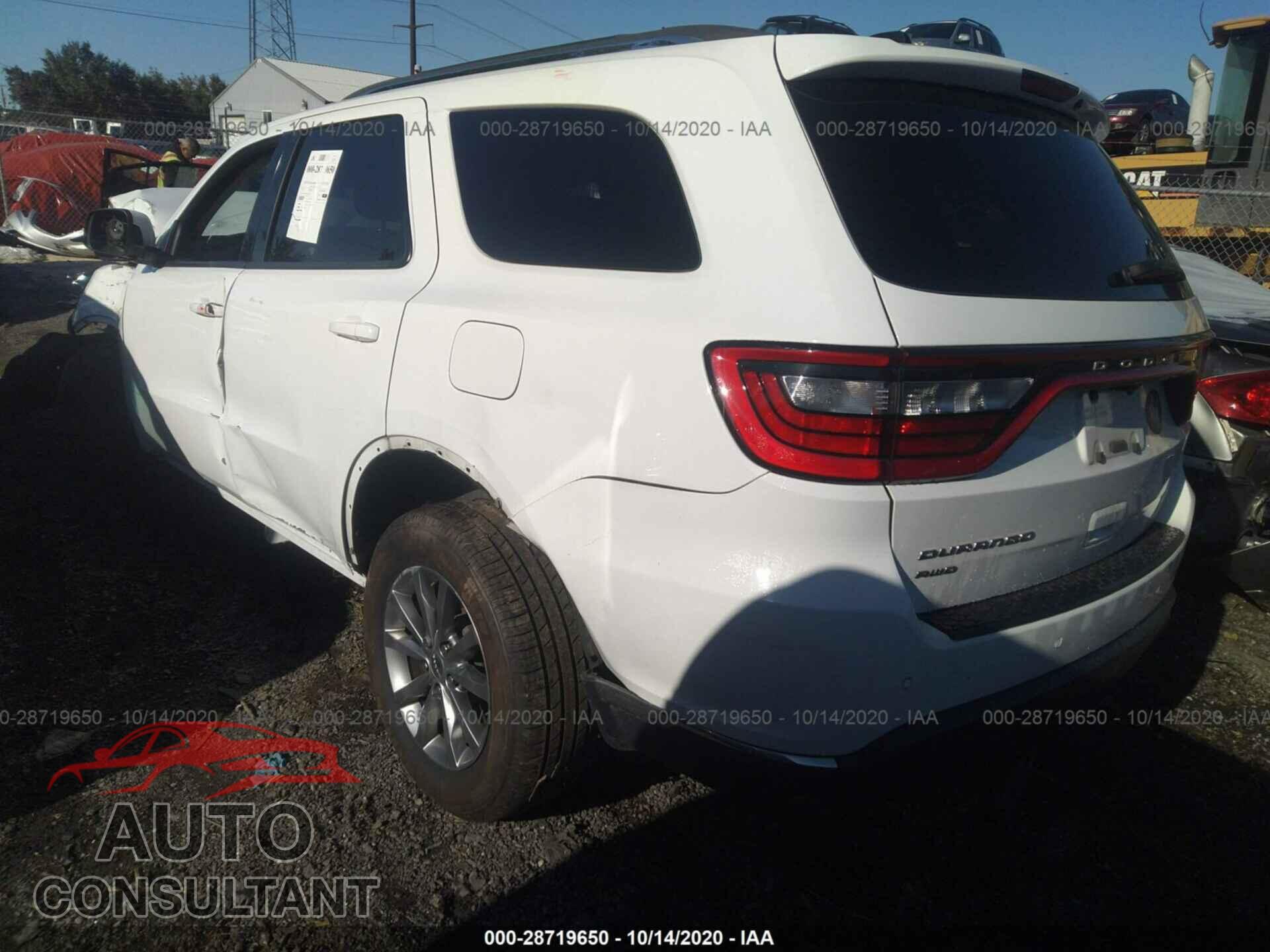 DODGE DURANGO 2017 - 1C4RDJAG5HC741302