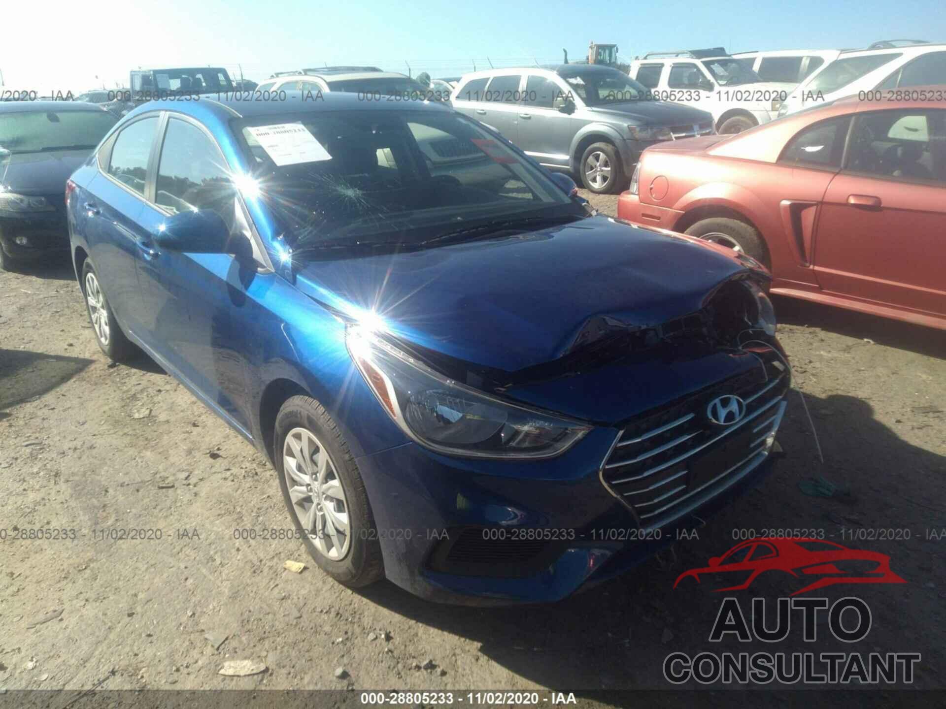 HYUNDAI ACCENT 2020 - 3KPC24A68LE093282