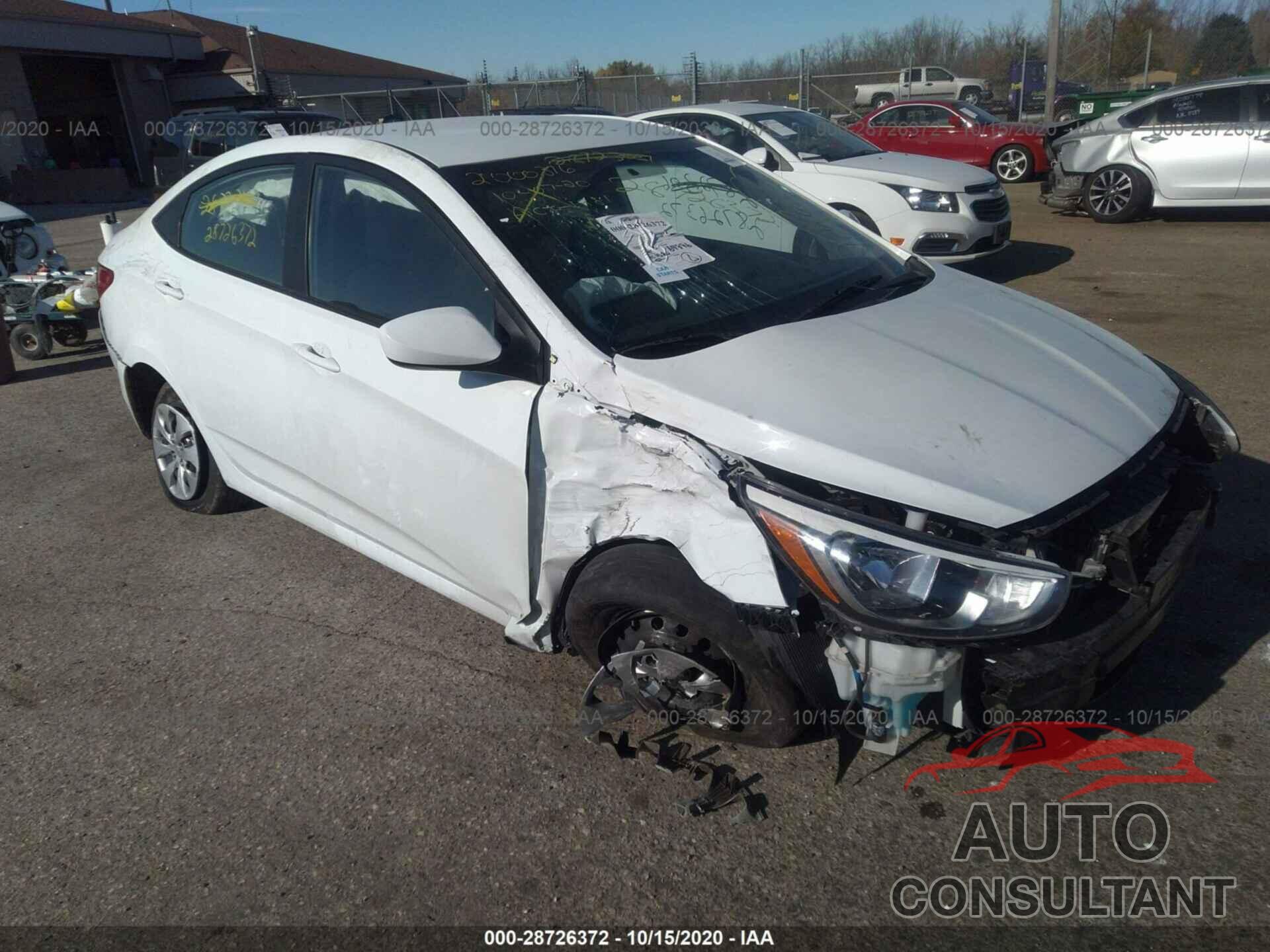 HYUNDAI ACCENT 2017 - KMHCT4AE9HU305938
