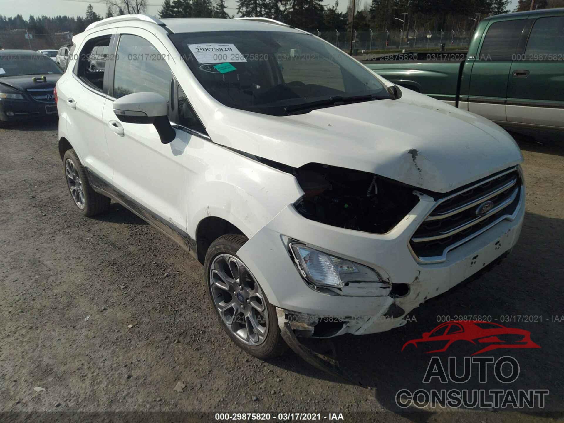 FORD ECOSPORT 2020 - MAJ6S3KL5LC315544