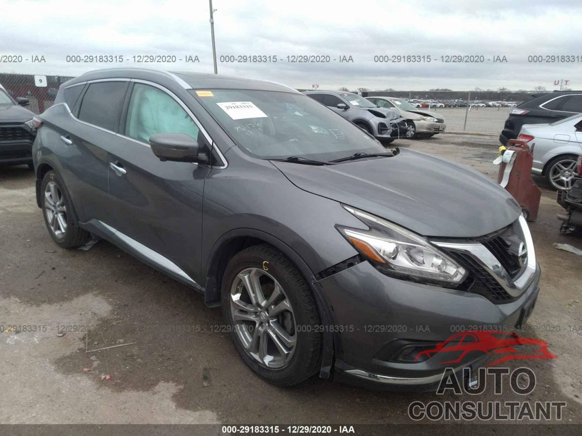 NISSAN MURANO 2016 - 5N1AZ2MH3GN148545