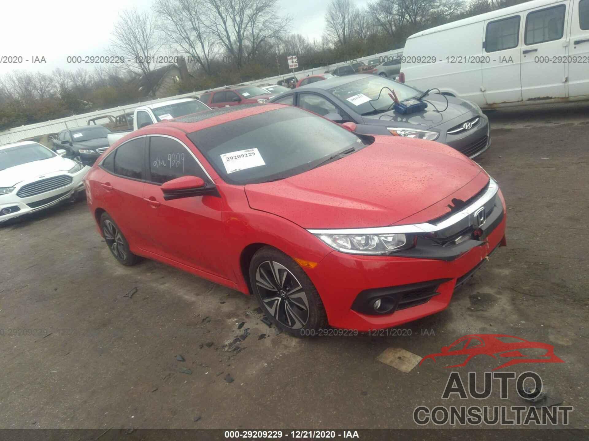 HONDA CIVIC SEDAN 2018 - JHMFC1F37JX040138